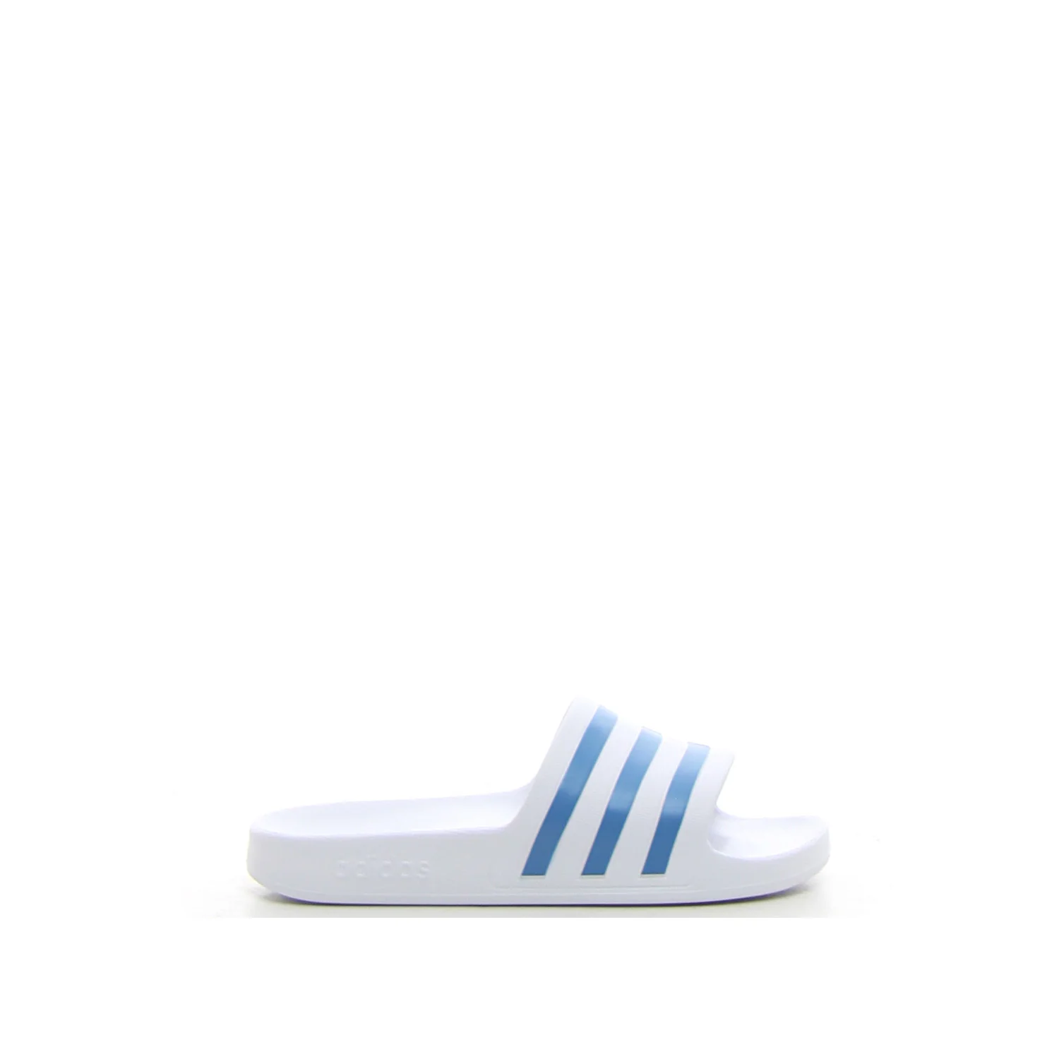 Adilette Aqua ciabatta di gomma bambino white blue