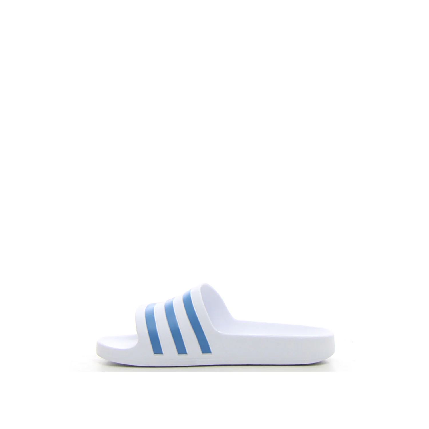 Adilette Aqua ciabatta di gomma bambino white blue - Image 2
