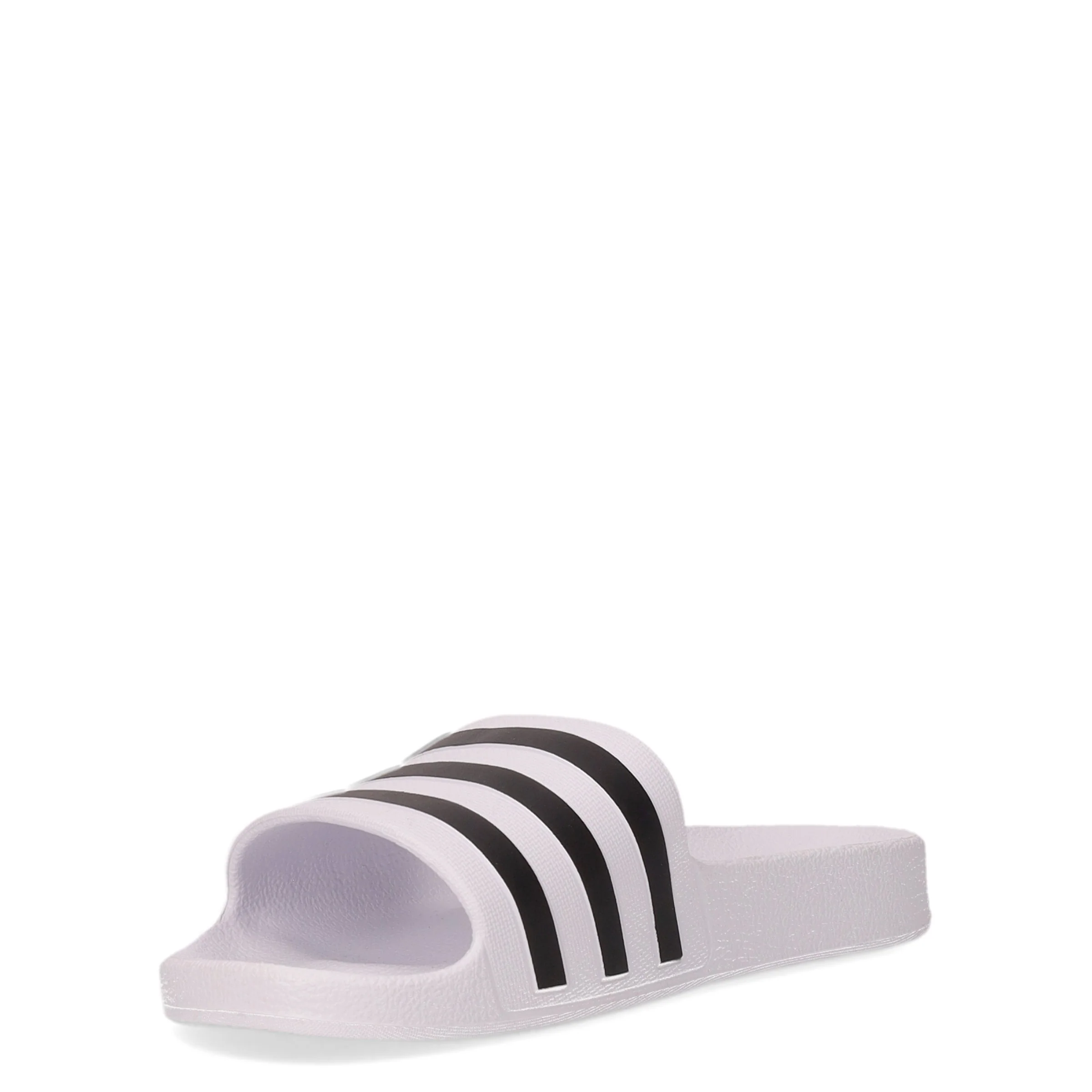 Adilette aqua ciabatta di gomma bianco nero - Image 3
