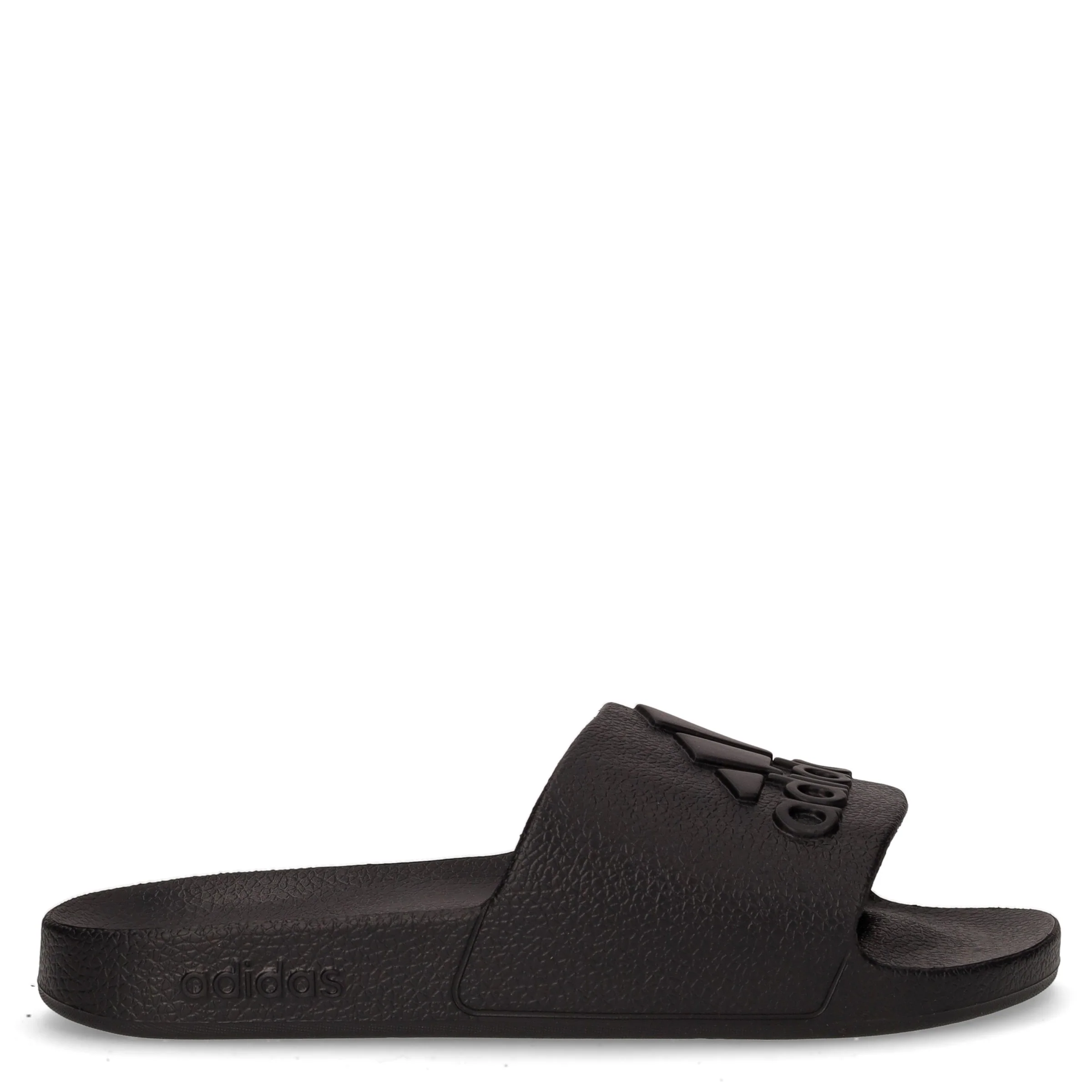 Adilette aqua ciabatta di gomma nero