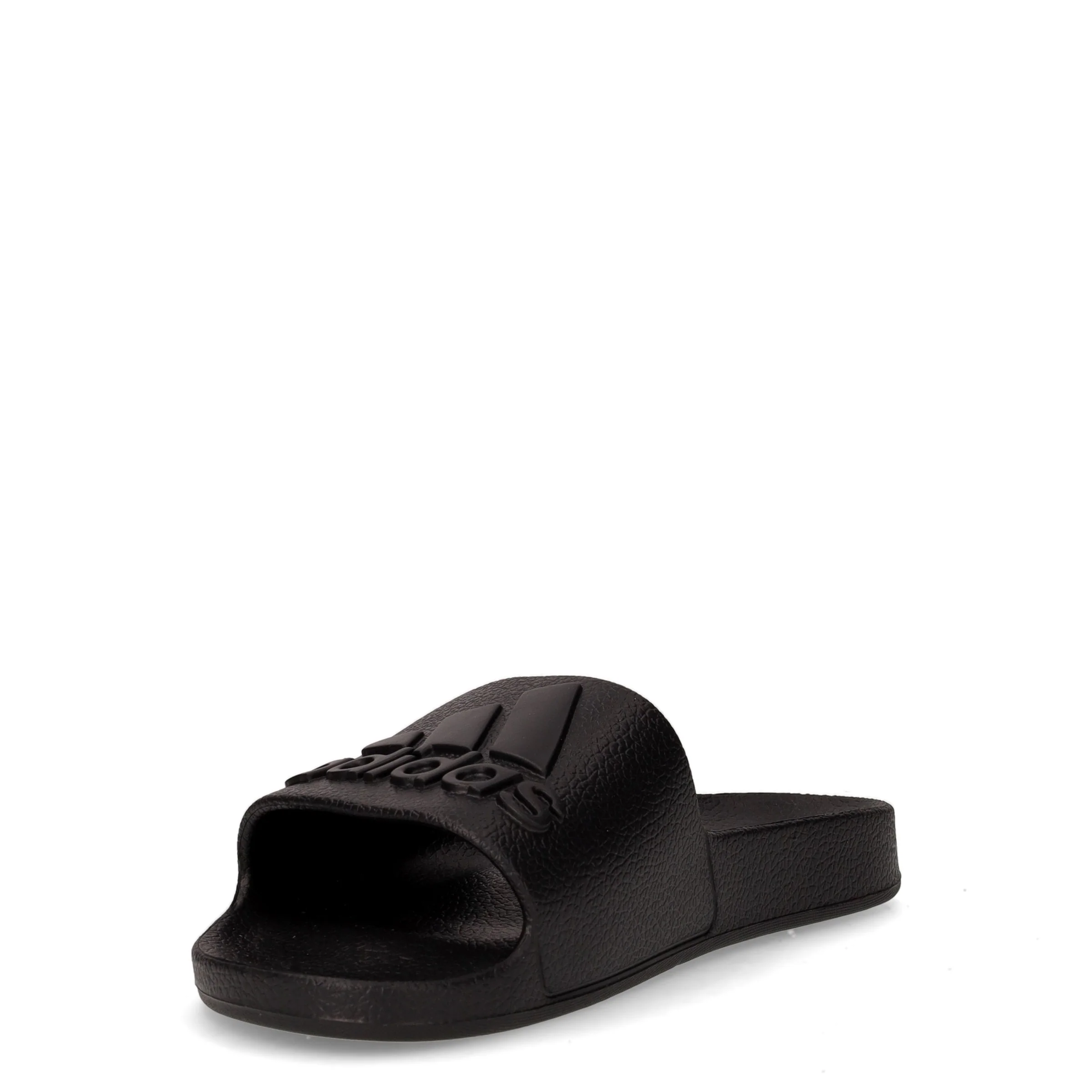 Adilette aqua ciabatta di gomma nero - Image 3