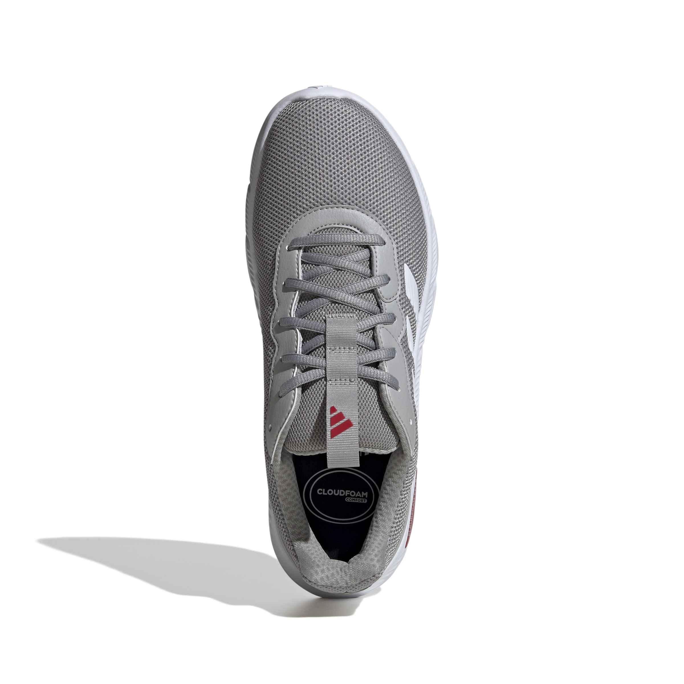Cloudfoam Flex sneaker in tessuto mesh traspirante grigio bianco - Image 4
