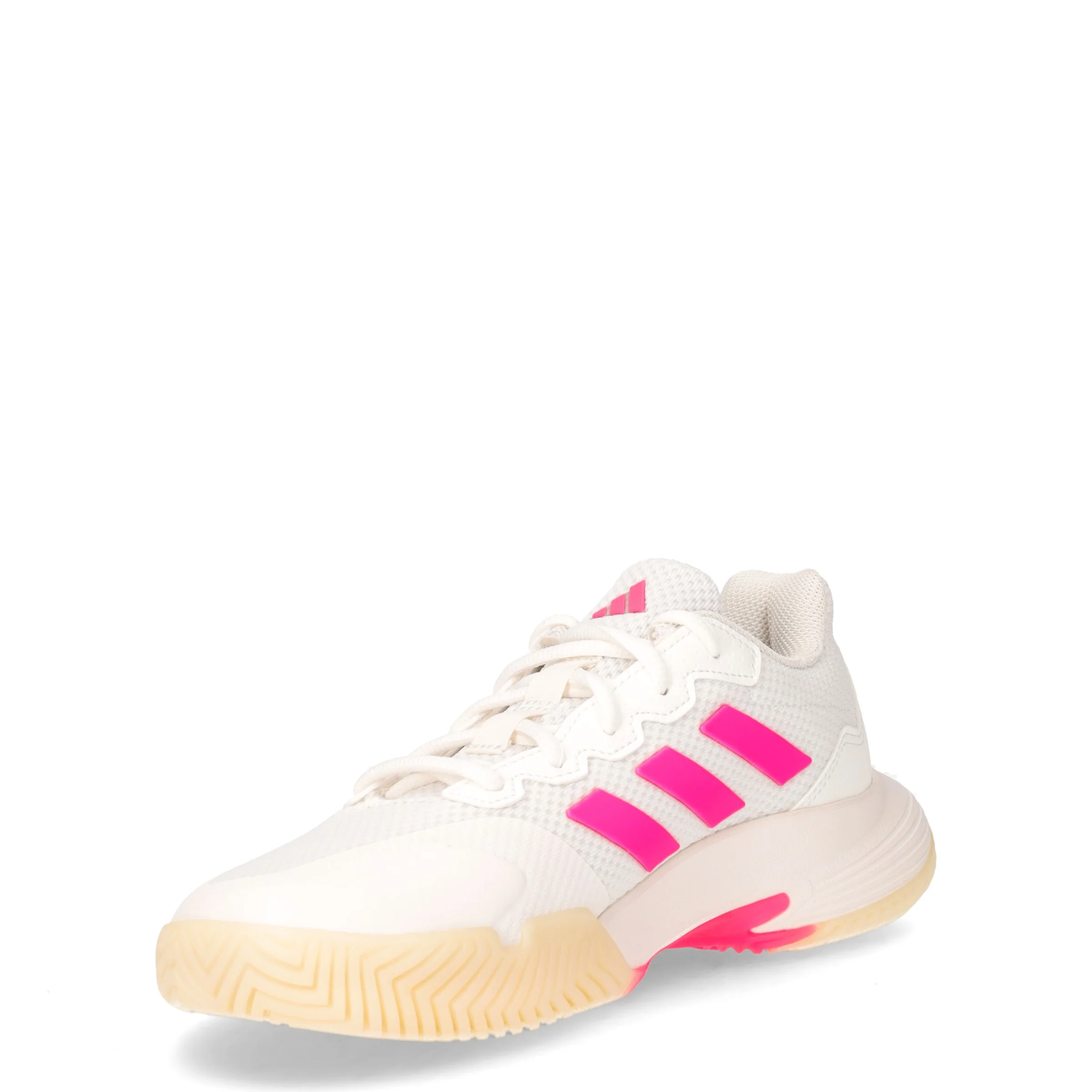 Game Court 2 scarpa da tennis in tessuto ed ecopelle bianco fuxia - Image 3