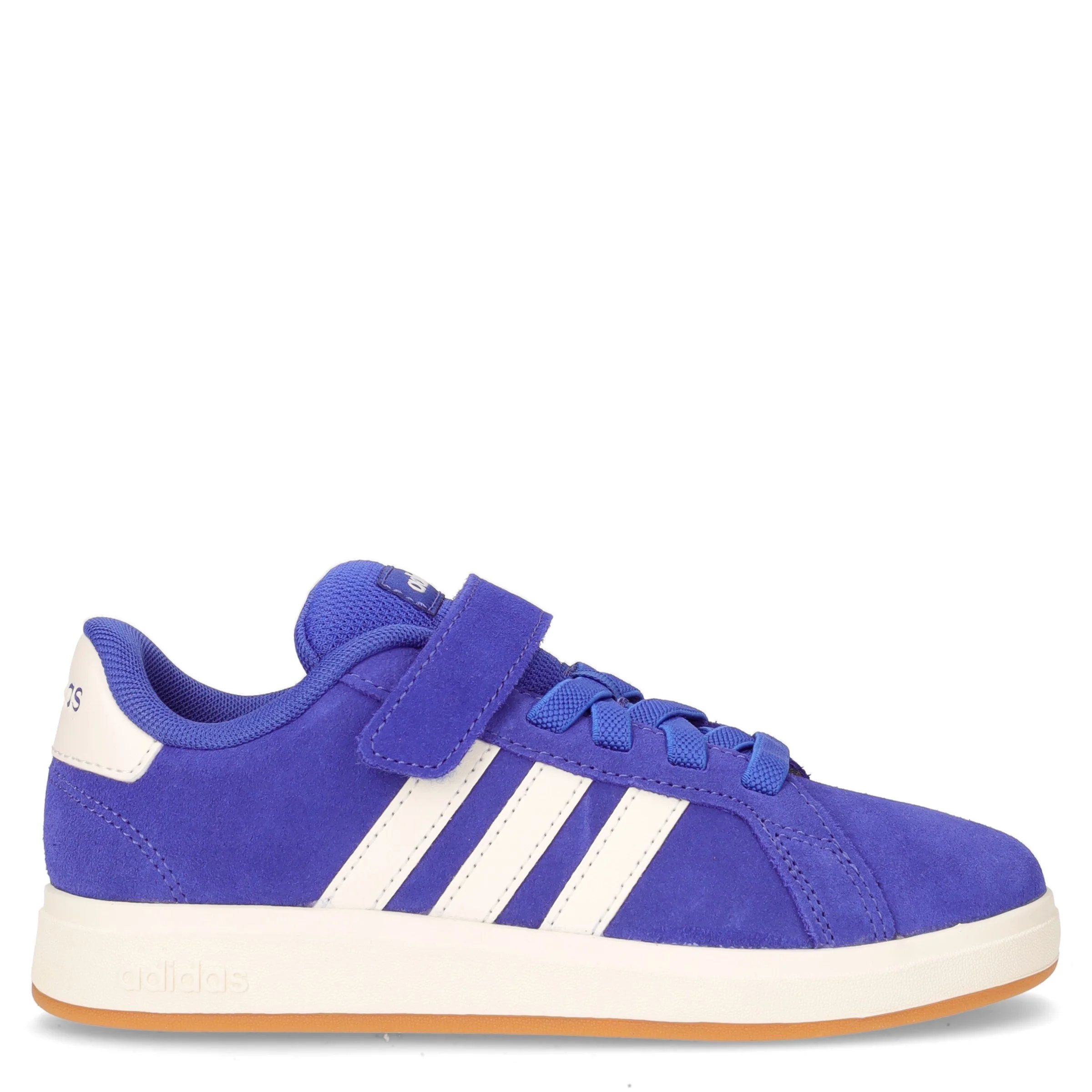 Grand Court 00s sneaker bambino in pelle blu bianco