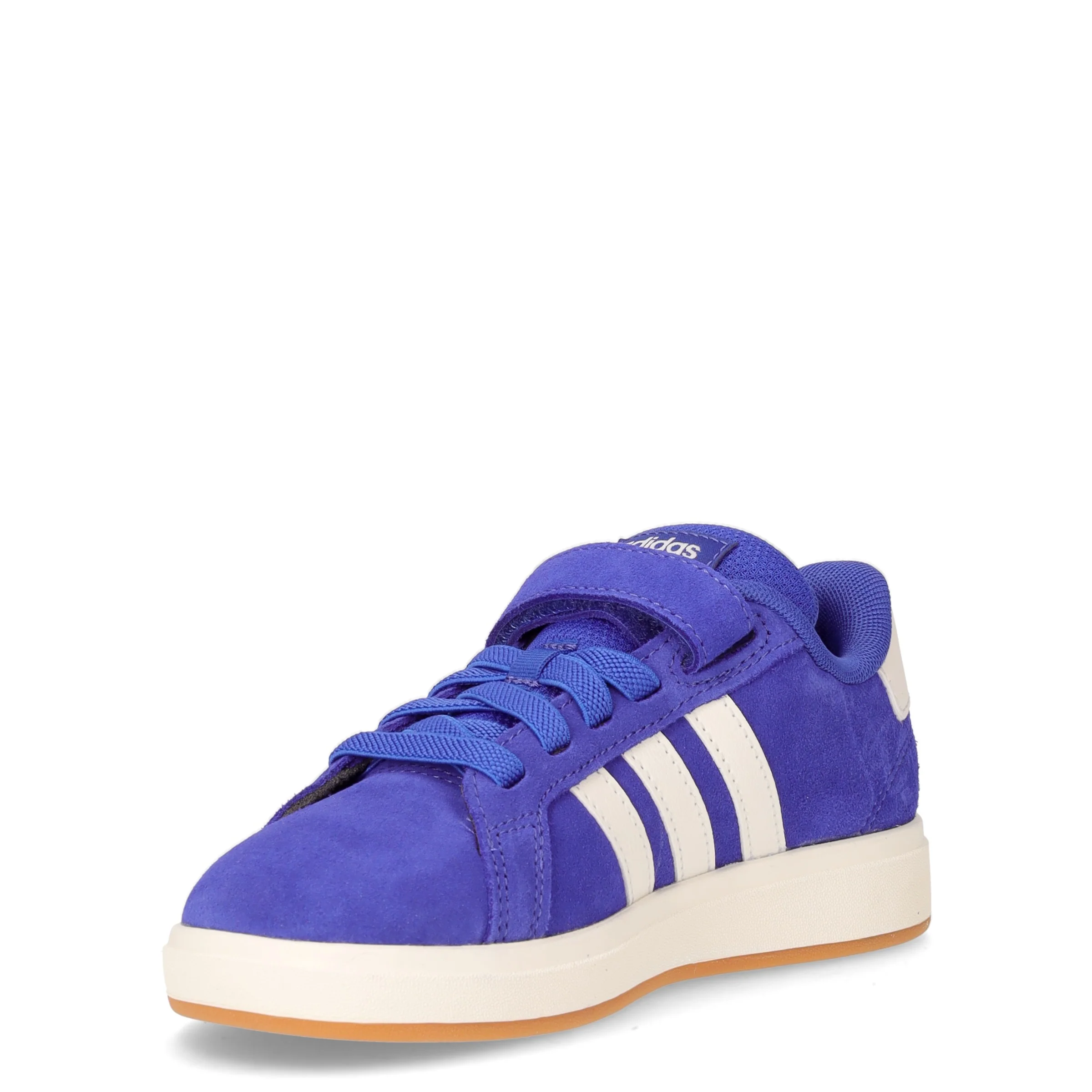 Grand Court 00s sneaker bambino in pelle blu bianco - Image 3