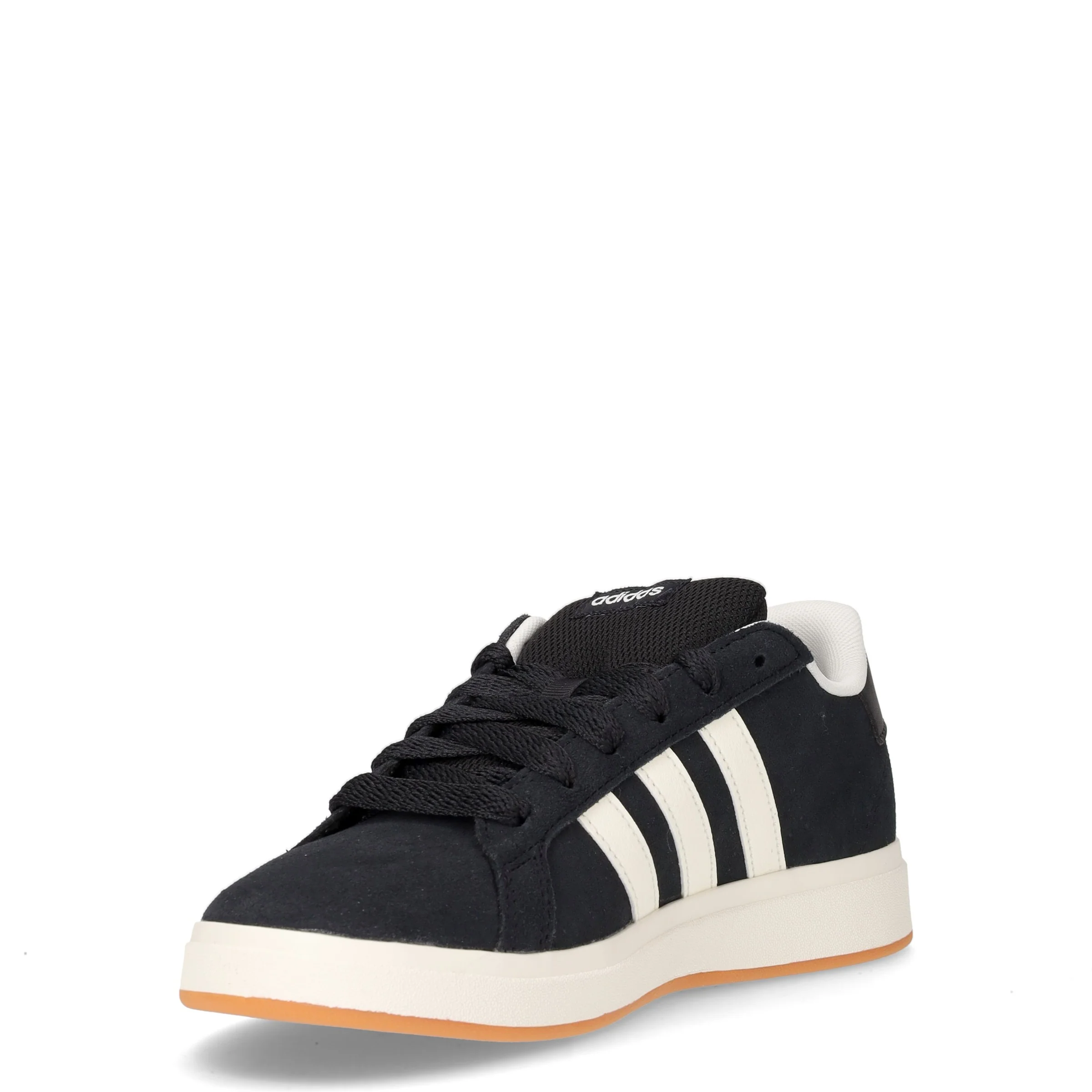 Grand Court 00s sneaker in pelle ragazzo nero - Image 3