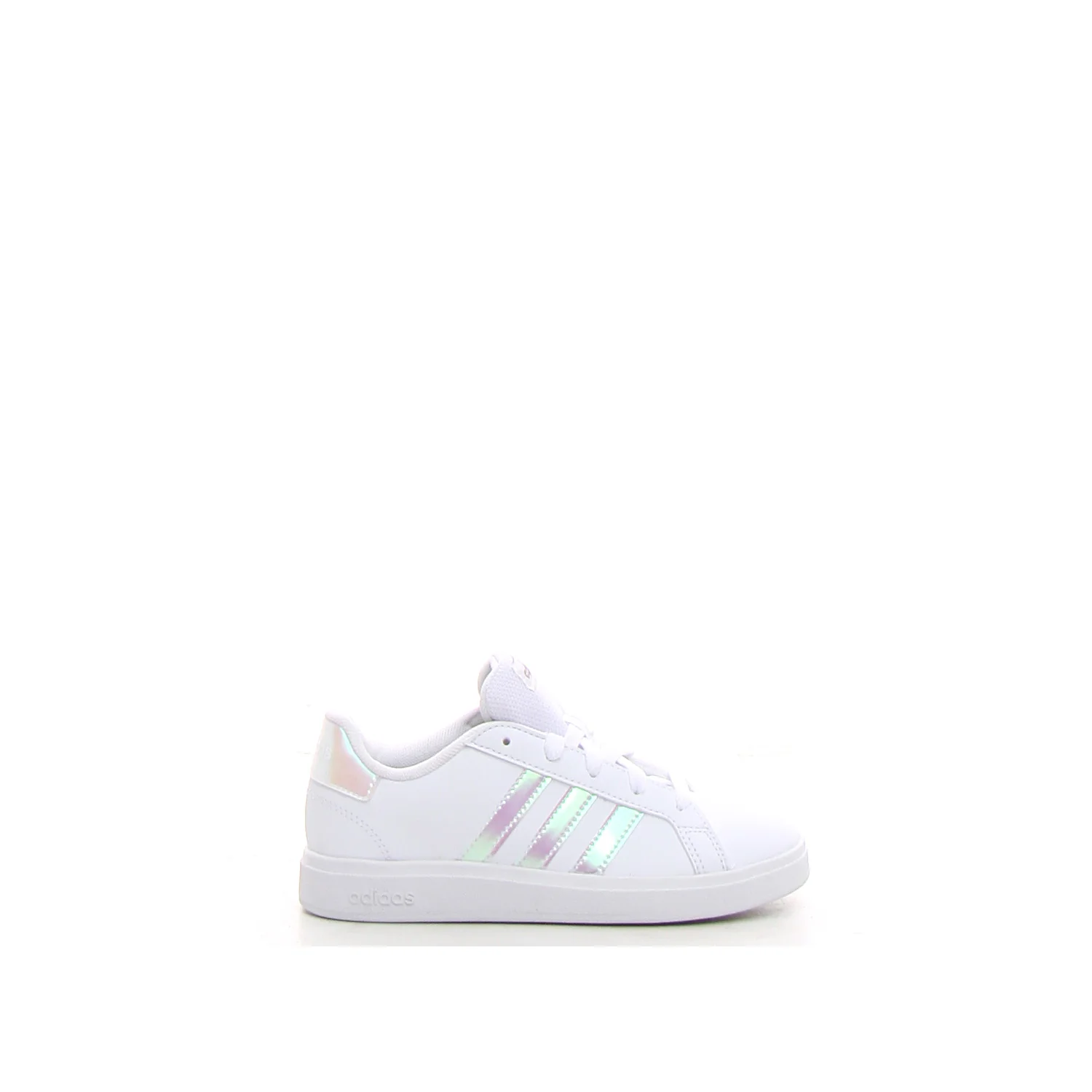 Grand Court 2.0 sneaker in ecopelle ragazza bianco