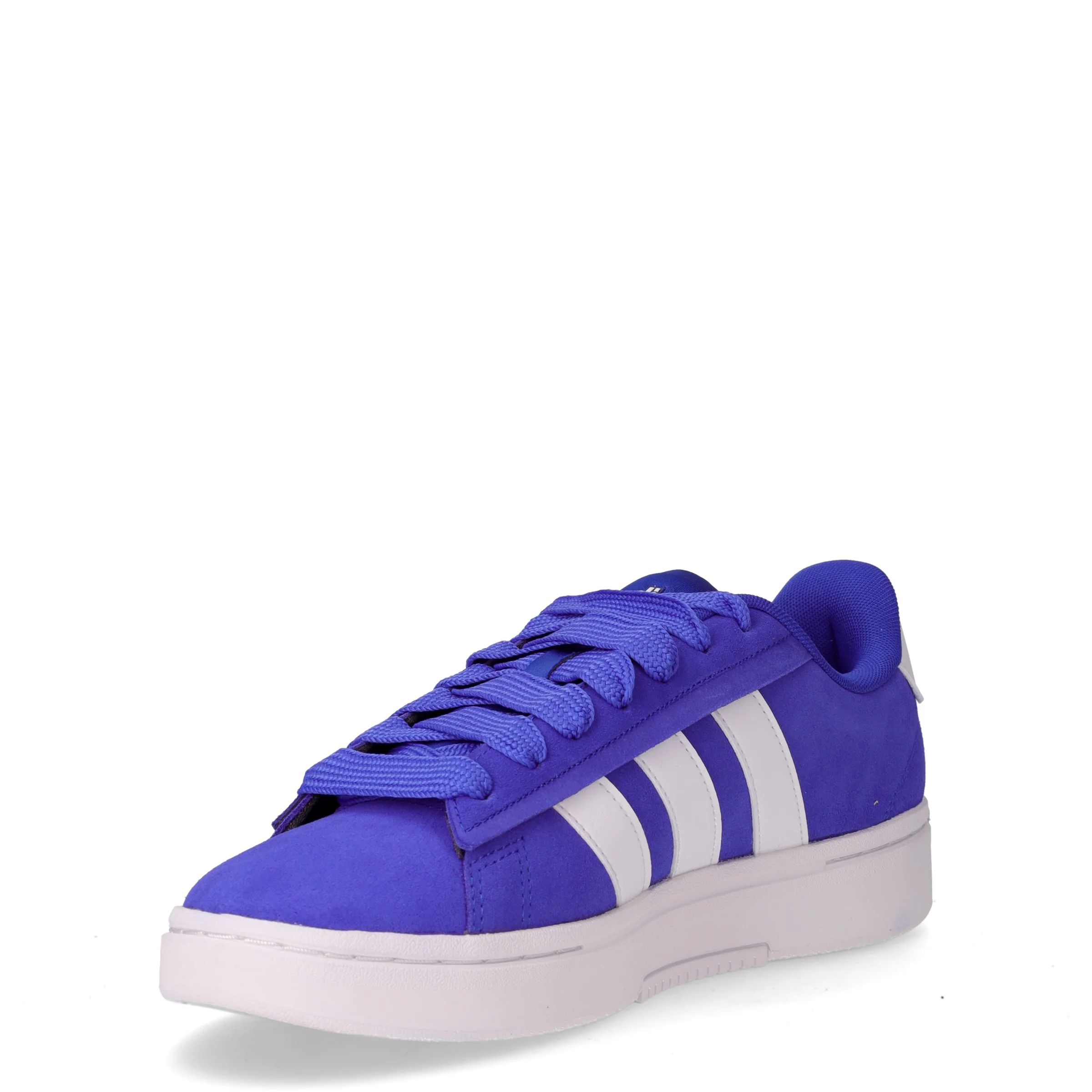 Grand Court Alpha 00s neaker in pelle scamosciata blu bianco - Image 3