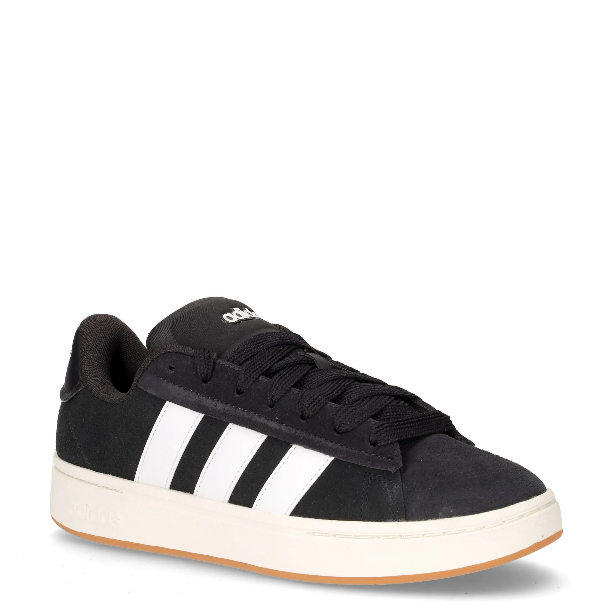 Grand court alpha 2.0 sneaker in ecopelle scamosciata nero - Image 2