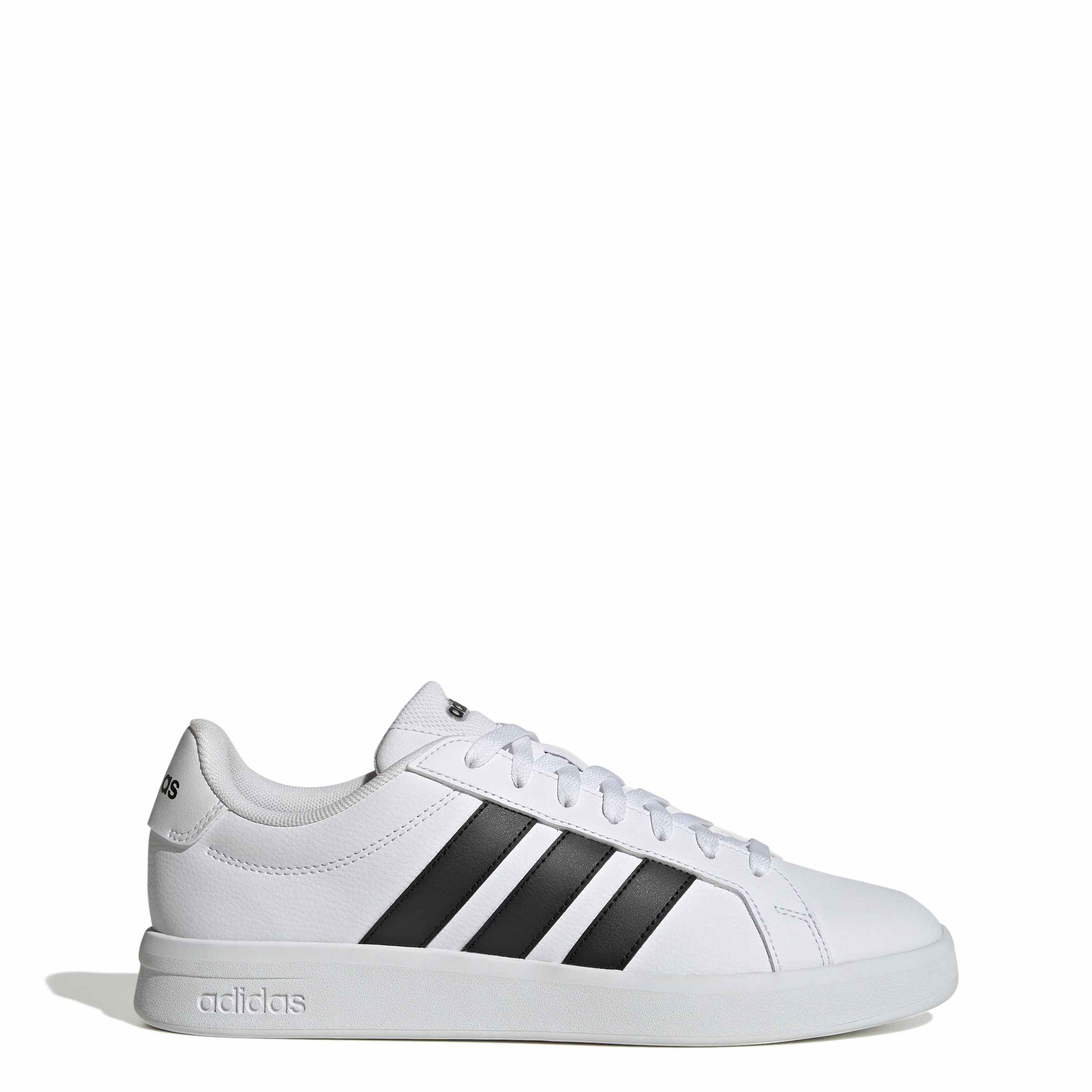 Grand Court Base 3.0 sneaker in ecopelle bianco nero