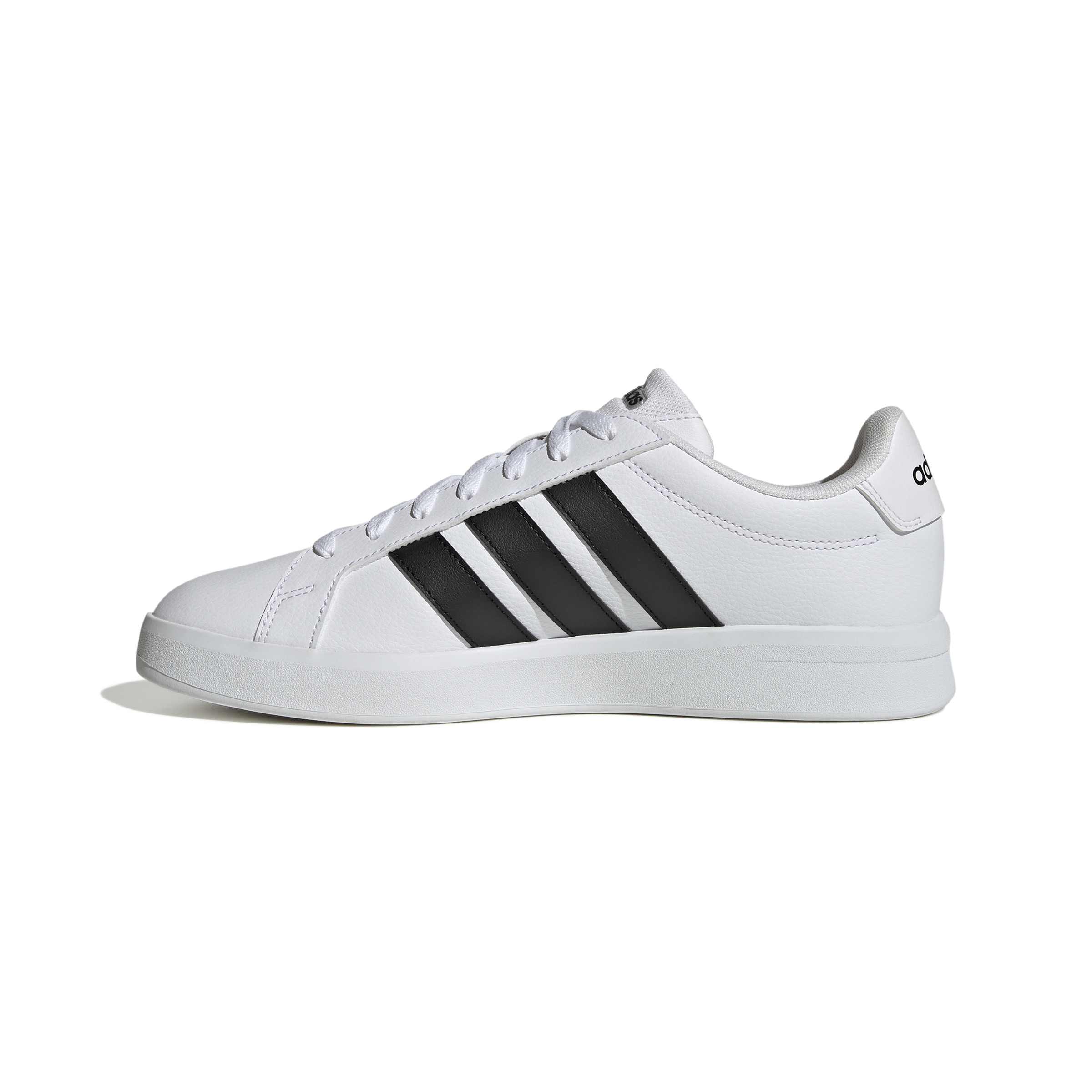 Grand Court Base 3.0 sneaker in ecopelle bianco nero - Image 2