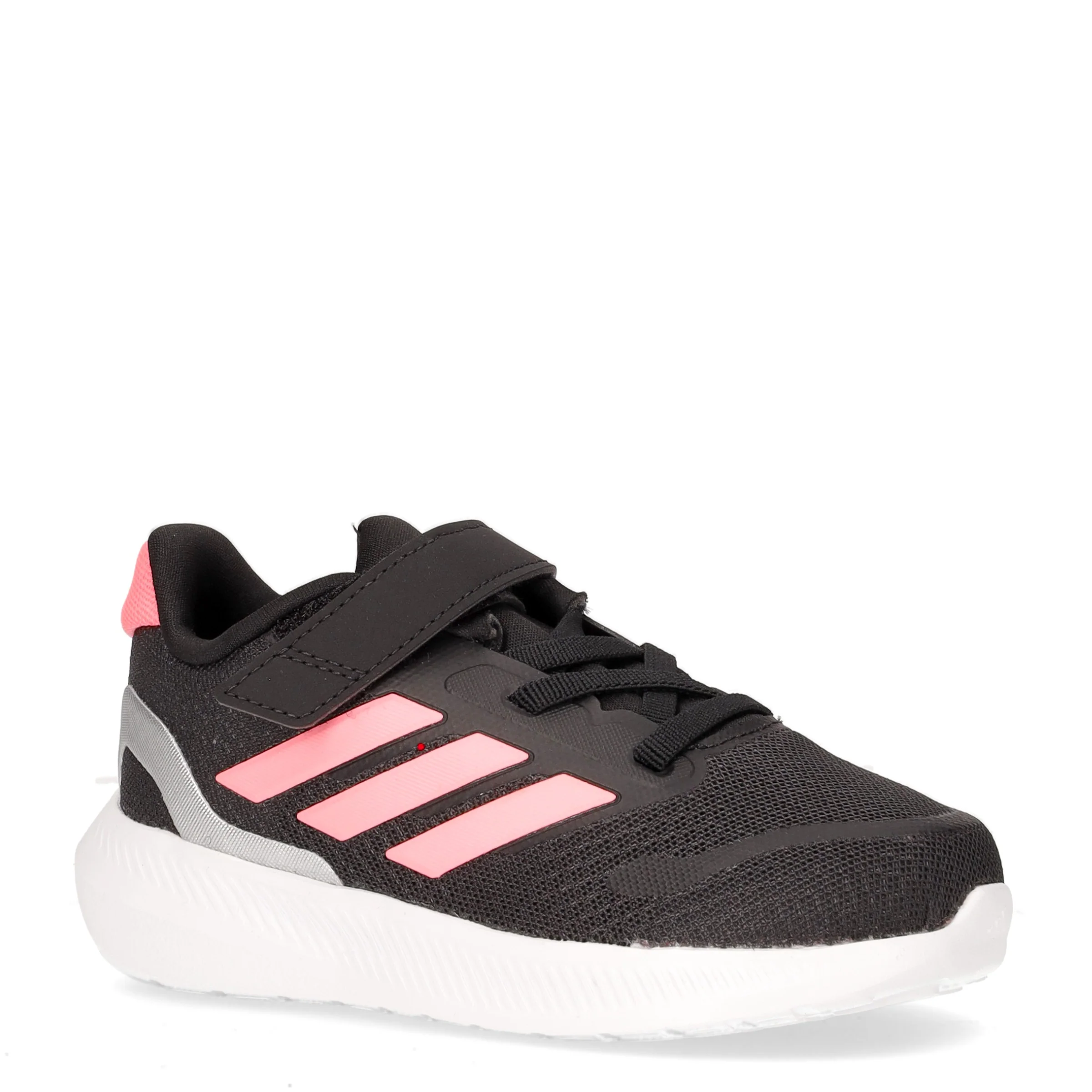 Runfalcon 5 scarpa da running da bambina in tessuto nero rosa - Image 2