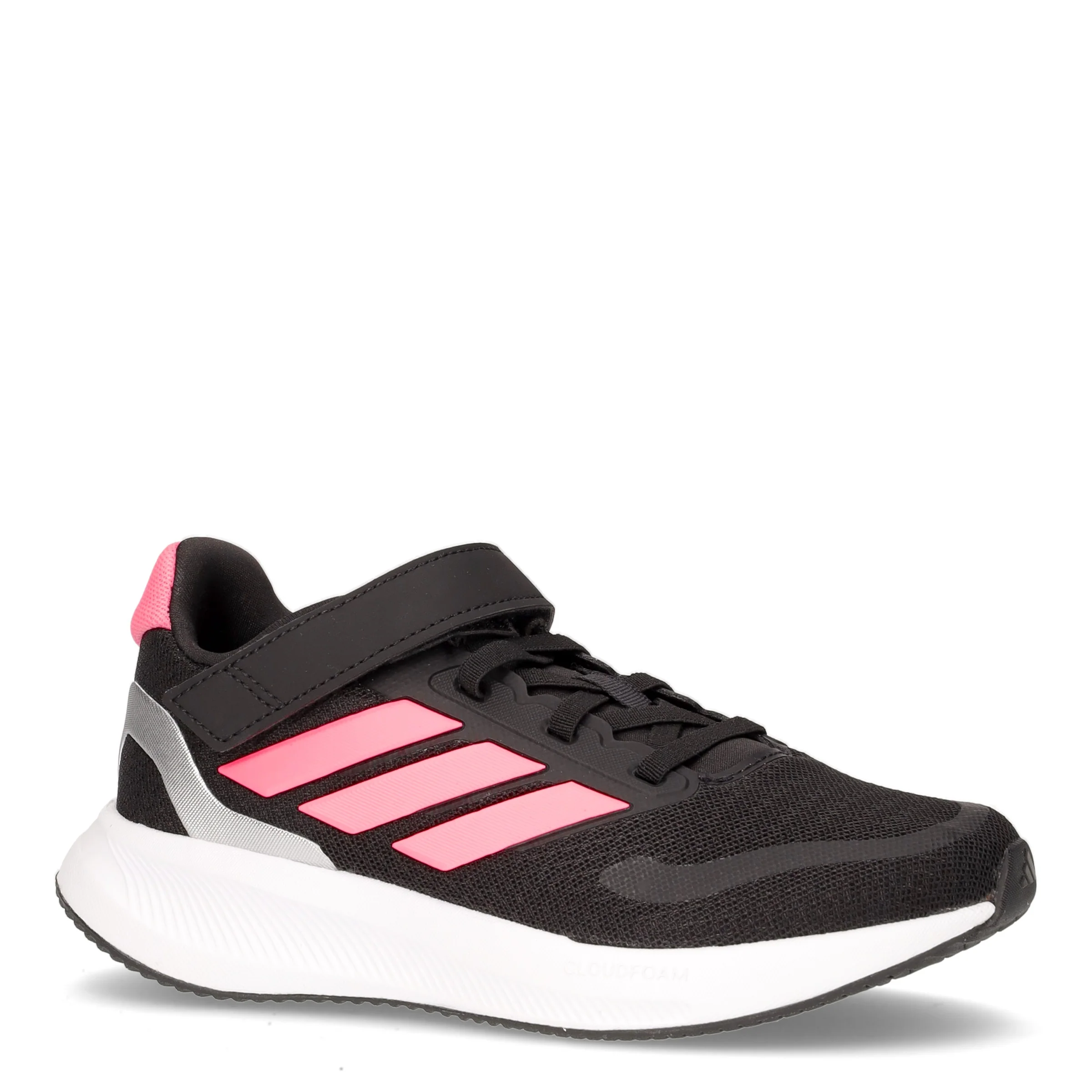 Runfalcon 5 sneaker bambina in tessuto nero rosa - Image 2