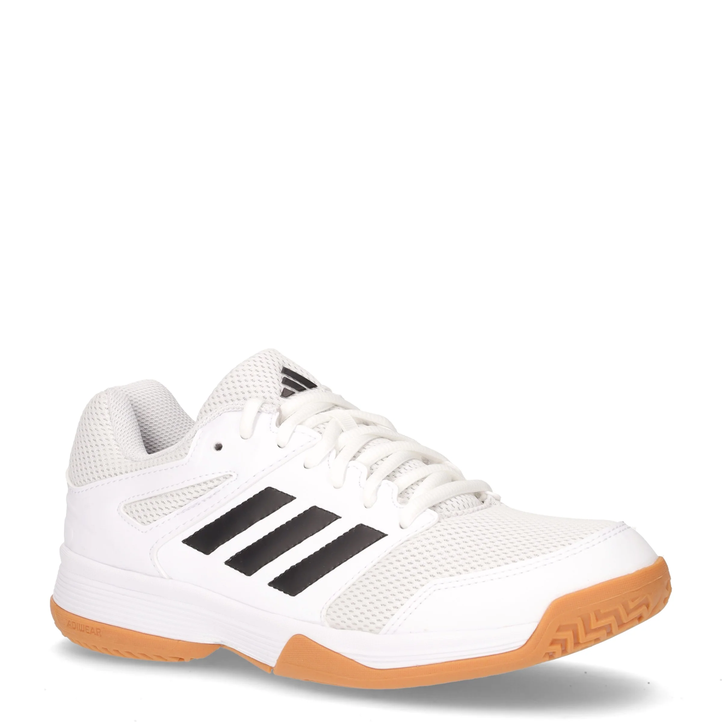 Speedcourt scarpa da tennis in ecopelle e tessuto bianco nero - Image 2