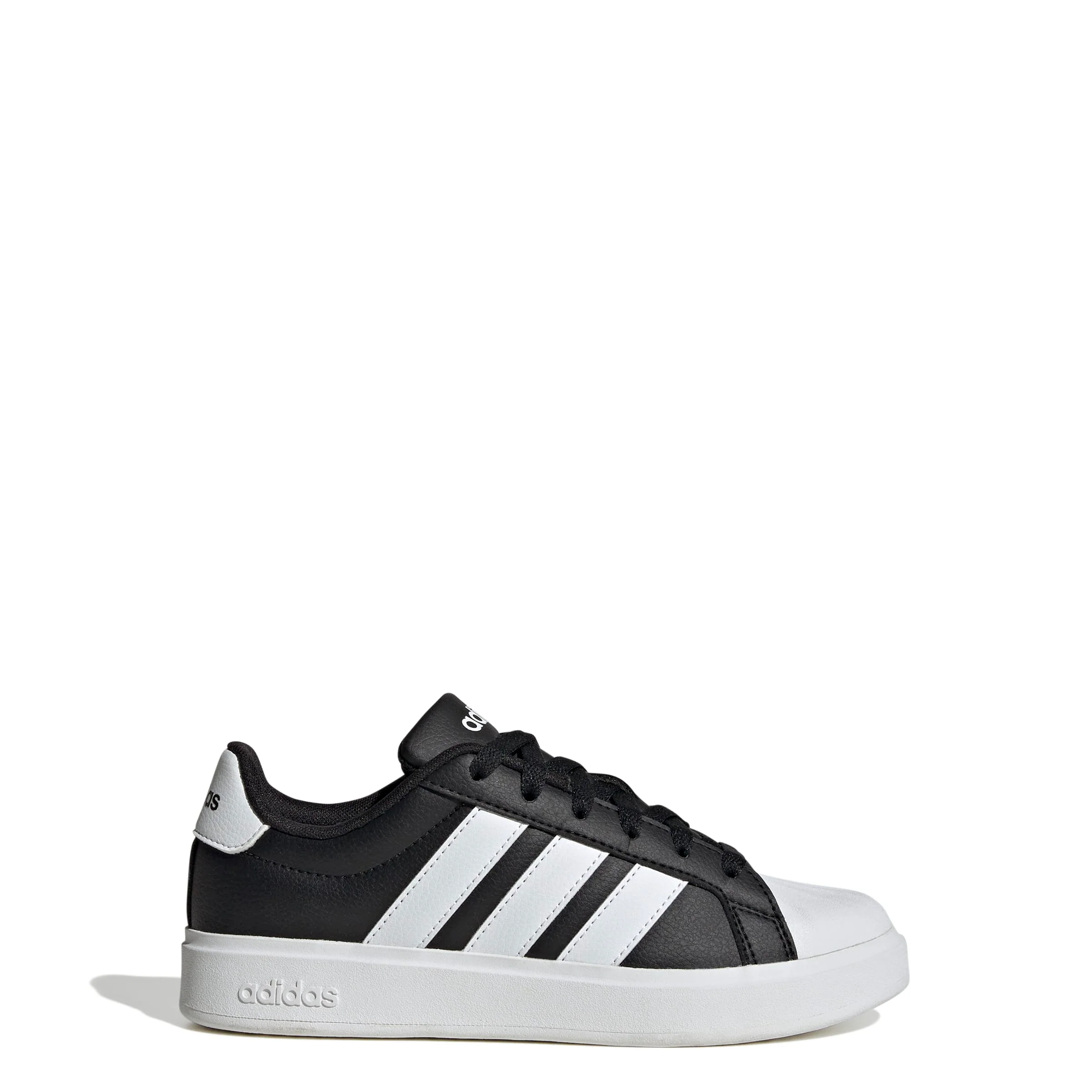 Streettalk sneaker in ecopelle ragazzo nero bianco