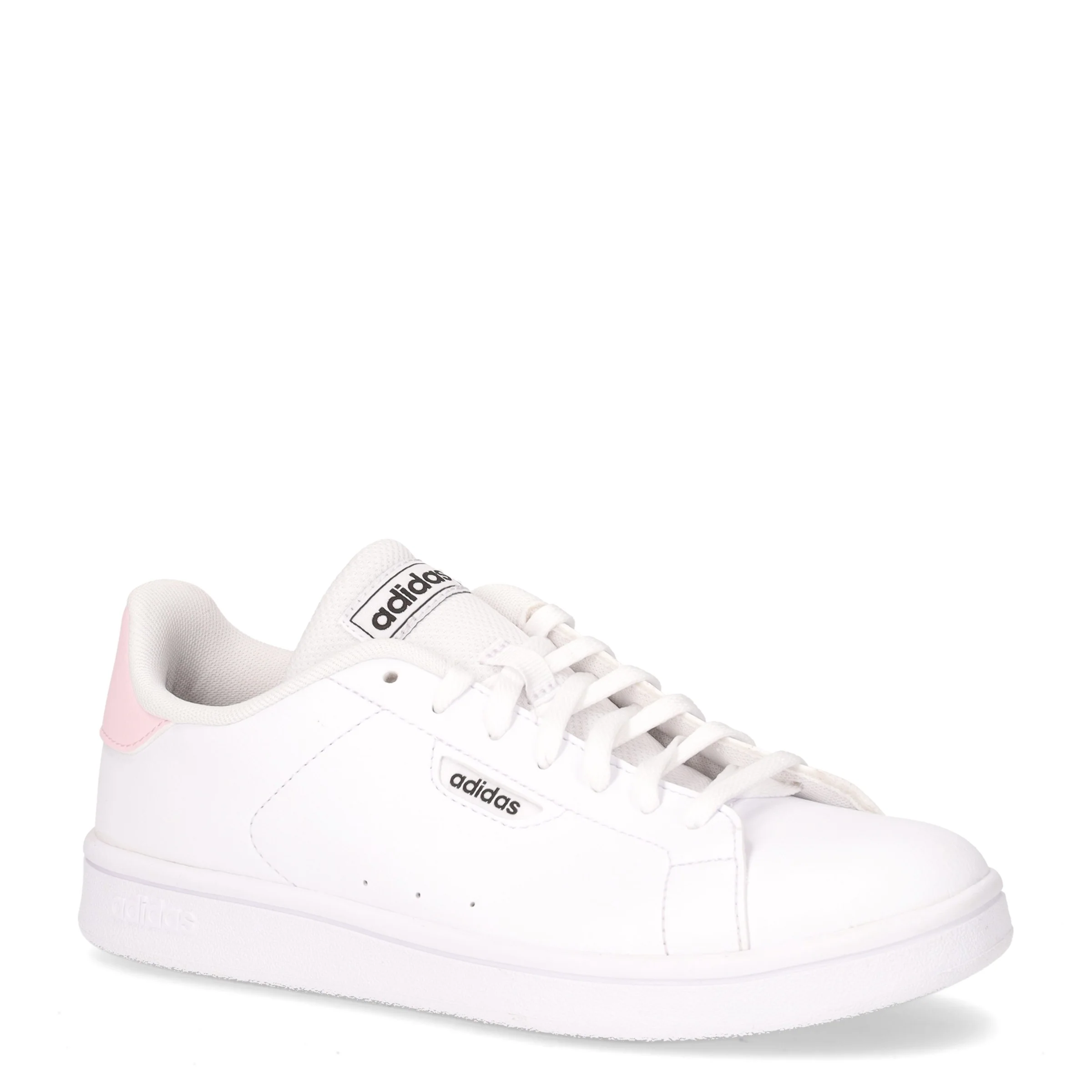 Urban court sneaker in ecopelle bianco rosa - Image 2