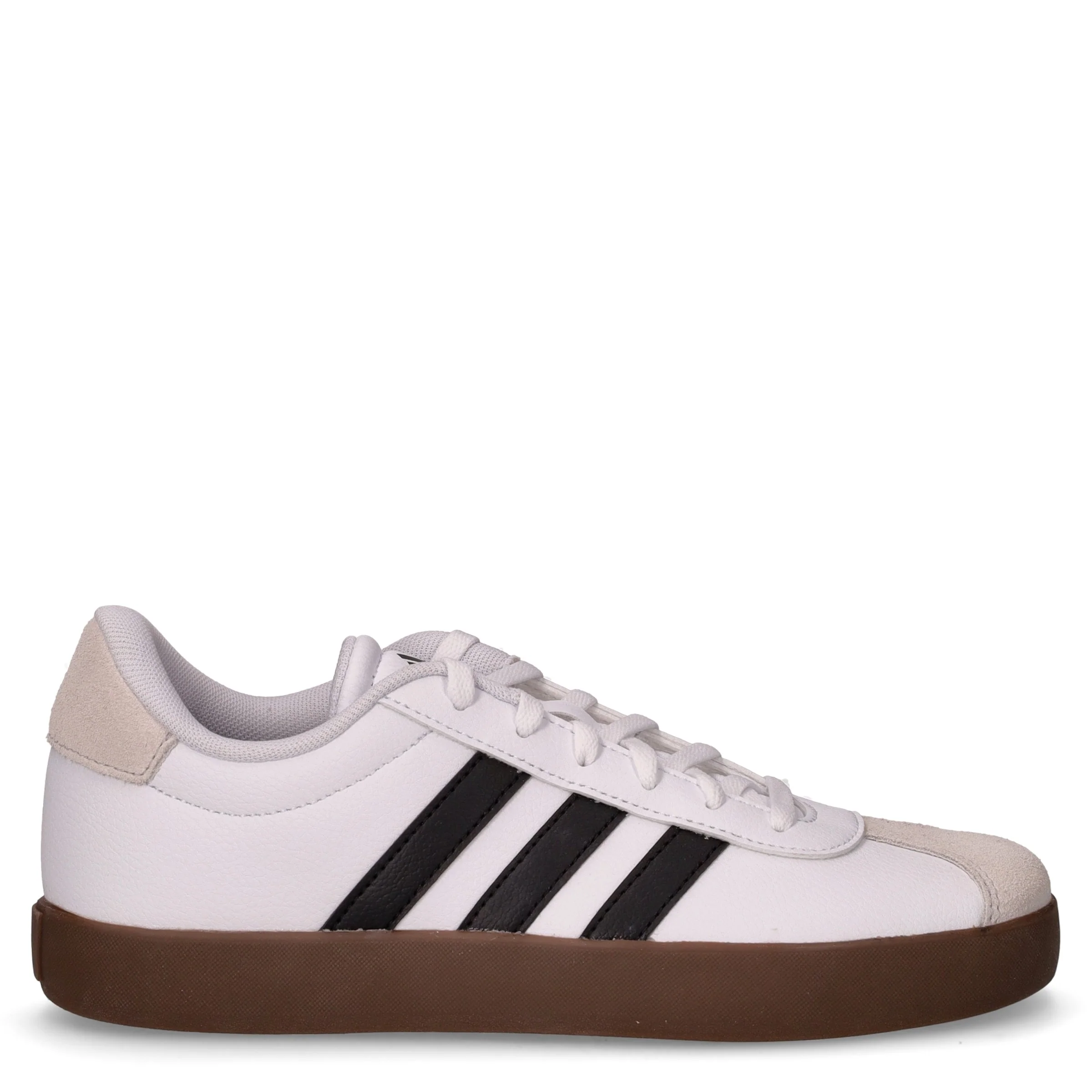 Vl Court 3.0 sneaker in ecopelle ragazzo bianco nero