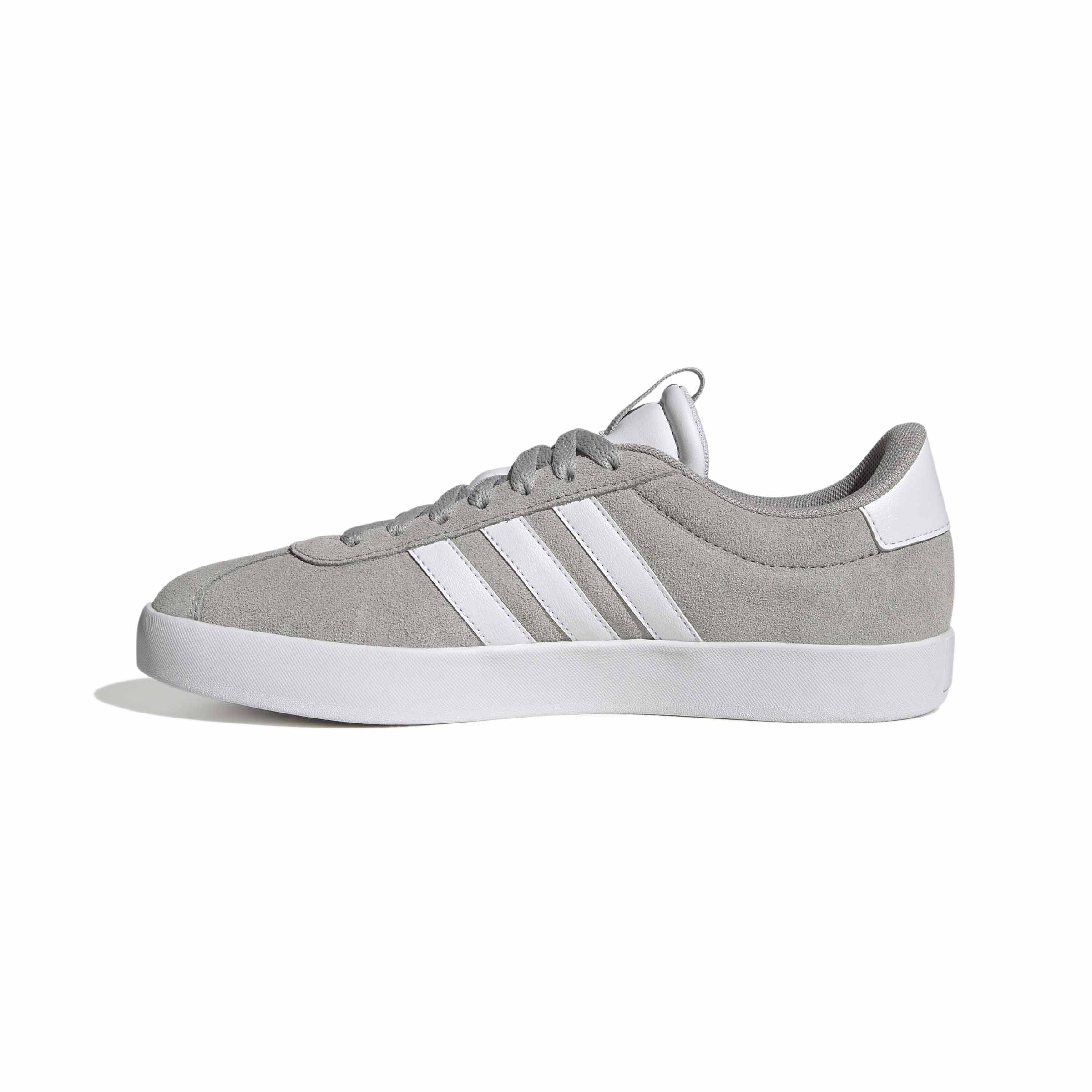 VL court 3.0 sneaker in pelle ed ecopelle grigio bianco - Image 3