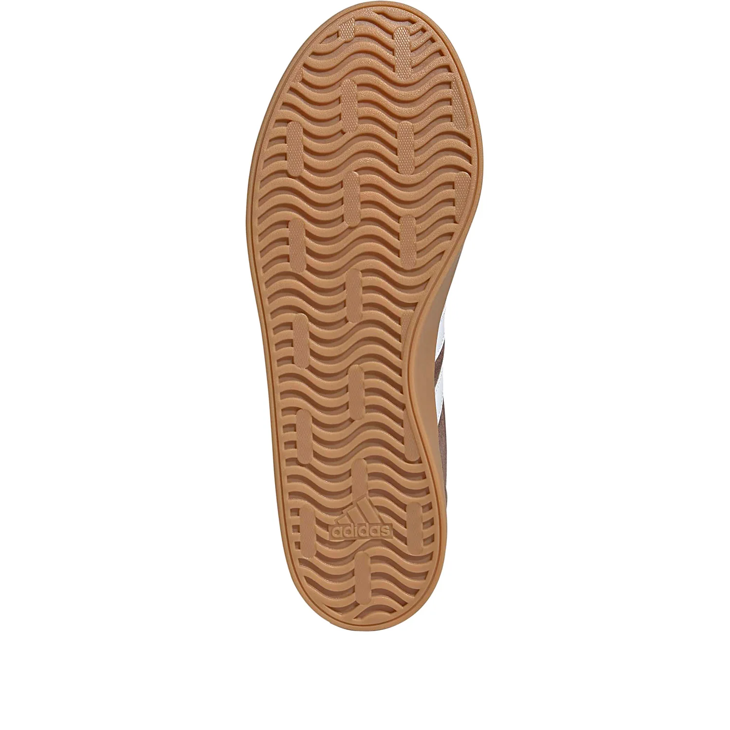 Vl Court 3.0 sneaker in pelle ed ecopelle marrone bianco - Image 4