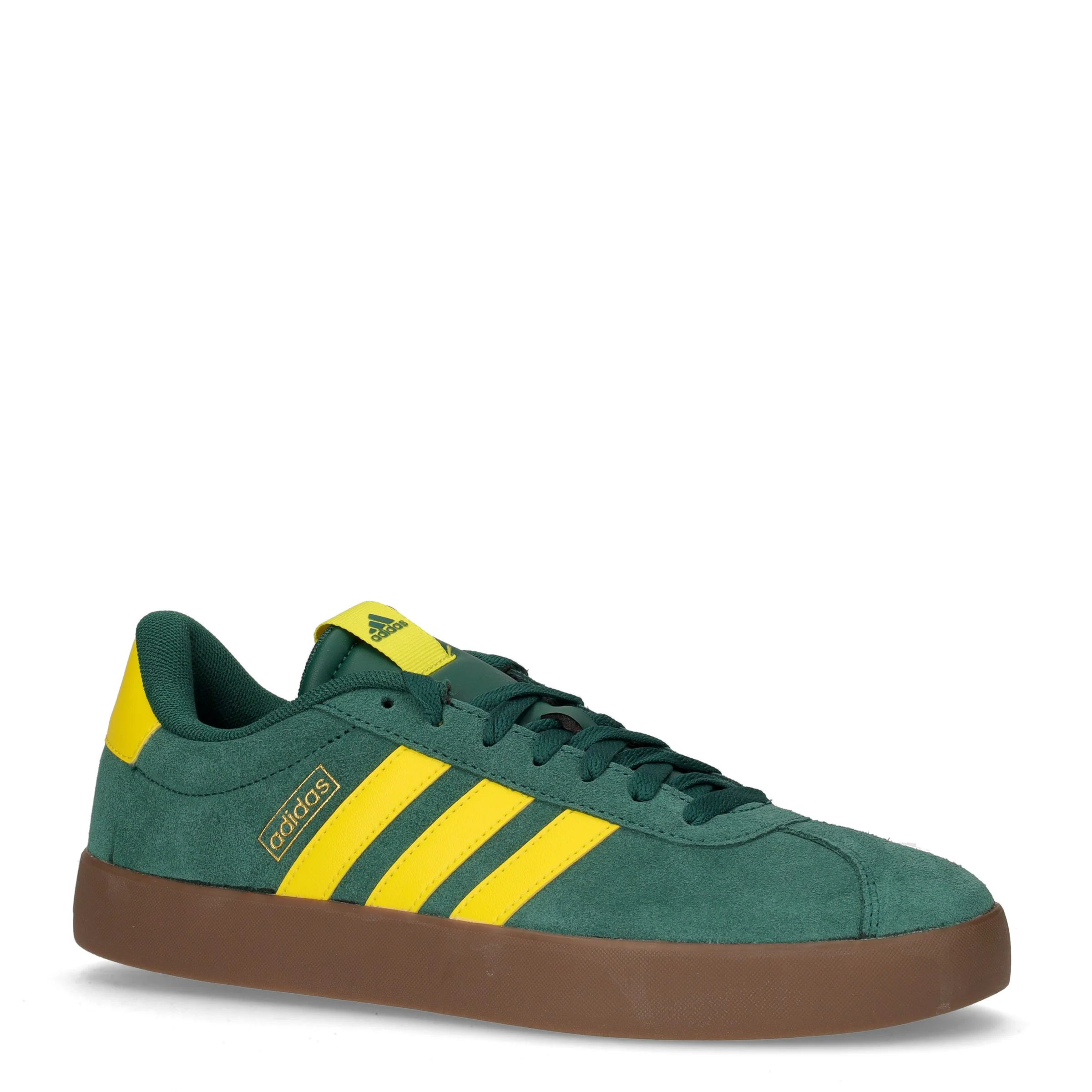 Vl Court 3.0 sneaker in pelle ed ecopelle verde giallo - Image 2