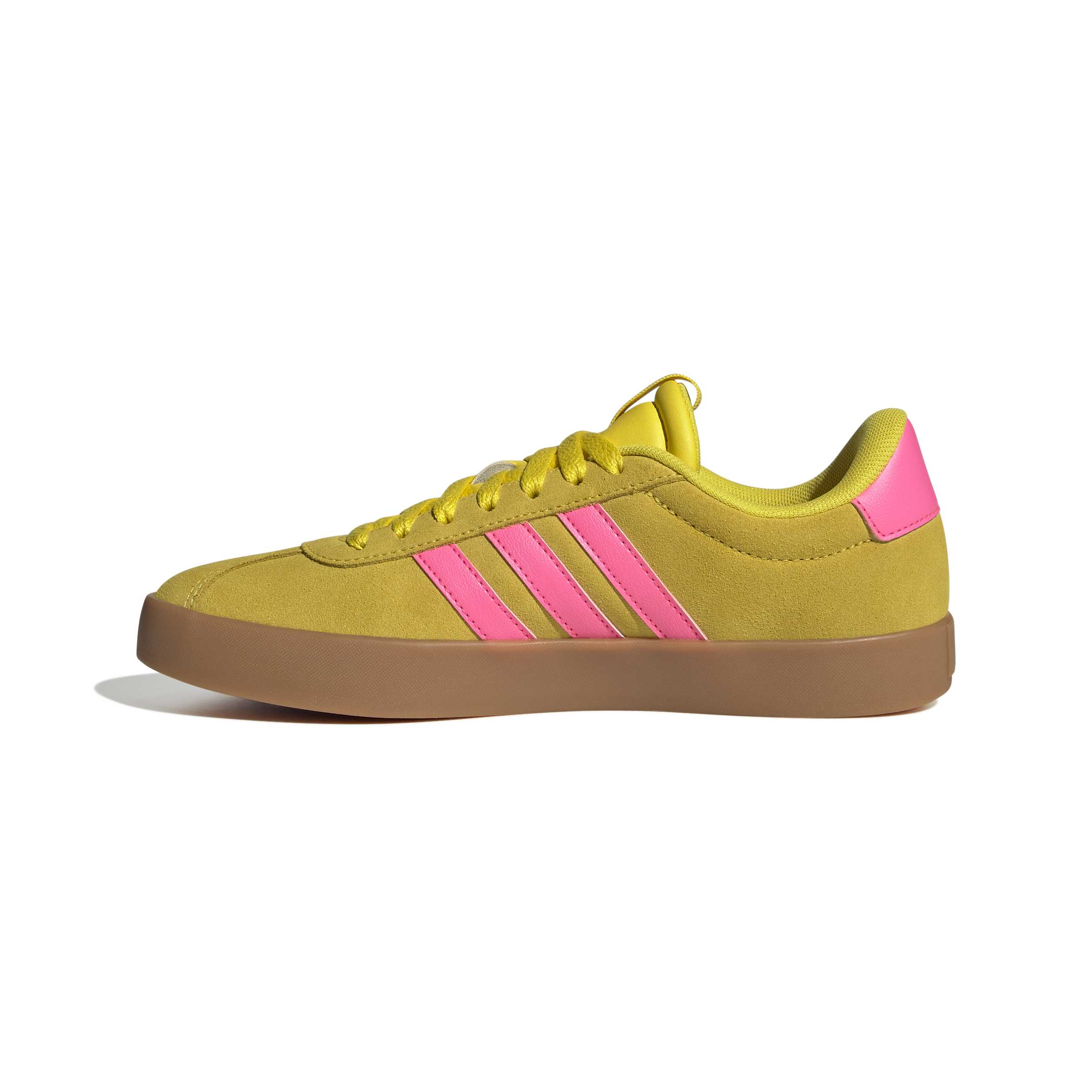 Vl Court 3.0 sneaker in pelle giallo fuxia - Image 2