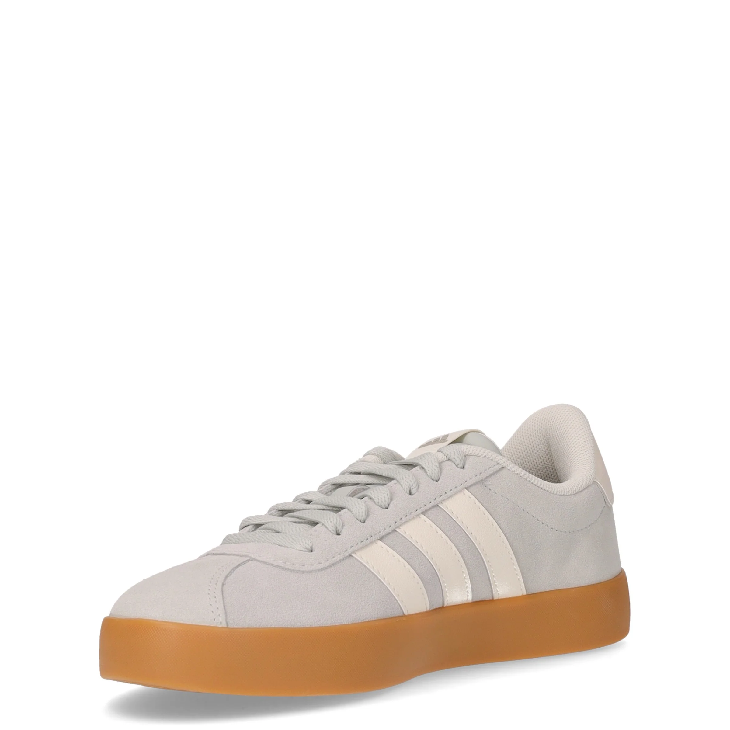 Vl Court 3.0 sneaker in pelle grigio bianco - Image 3