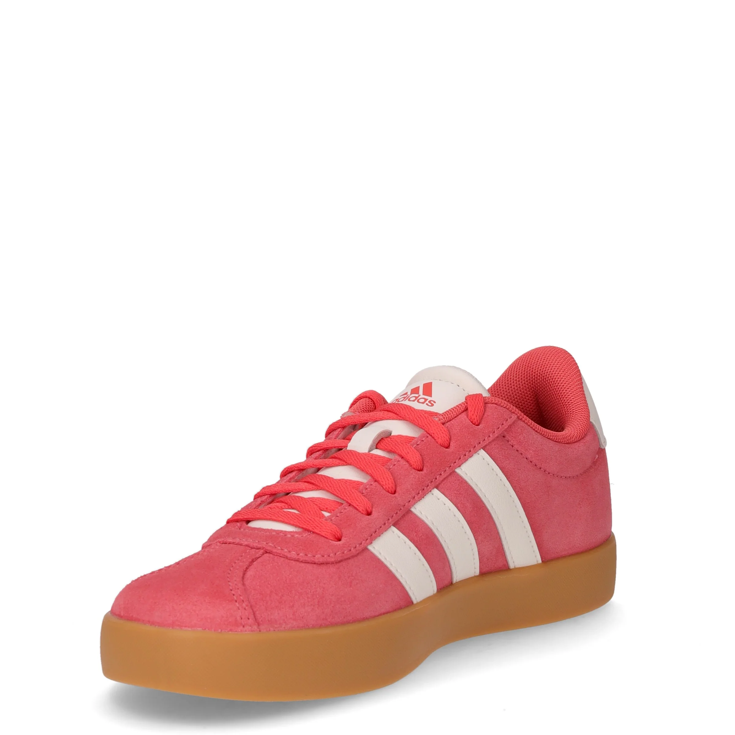 Vl Court 3.0 sneaker ragazza in ecopelle rosso corallo - Image 3