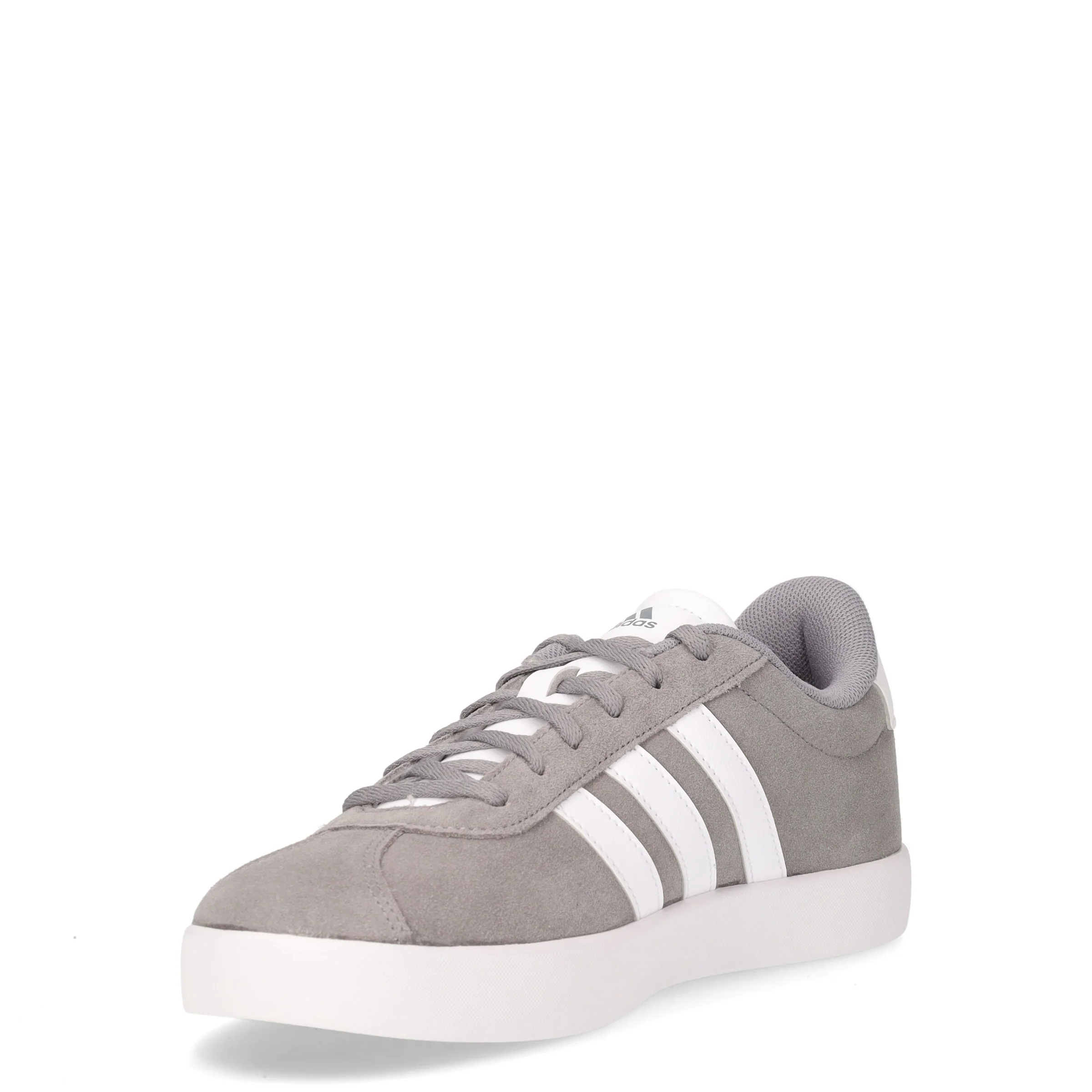 Vl Court 3.0 sneaker ragazzo in pelle grigio bianco - Image 3