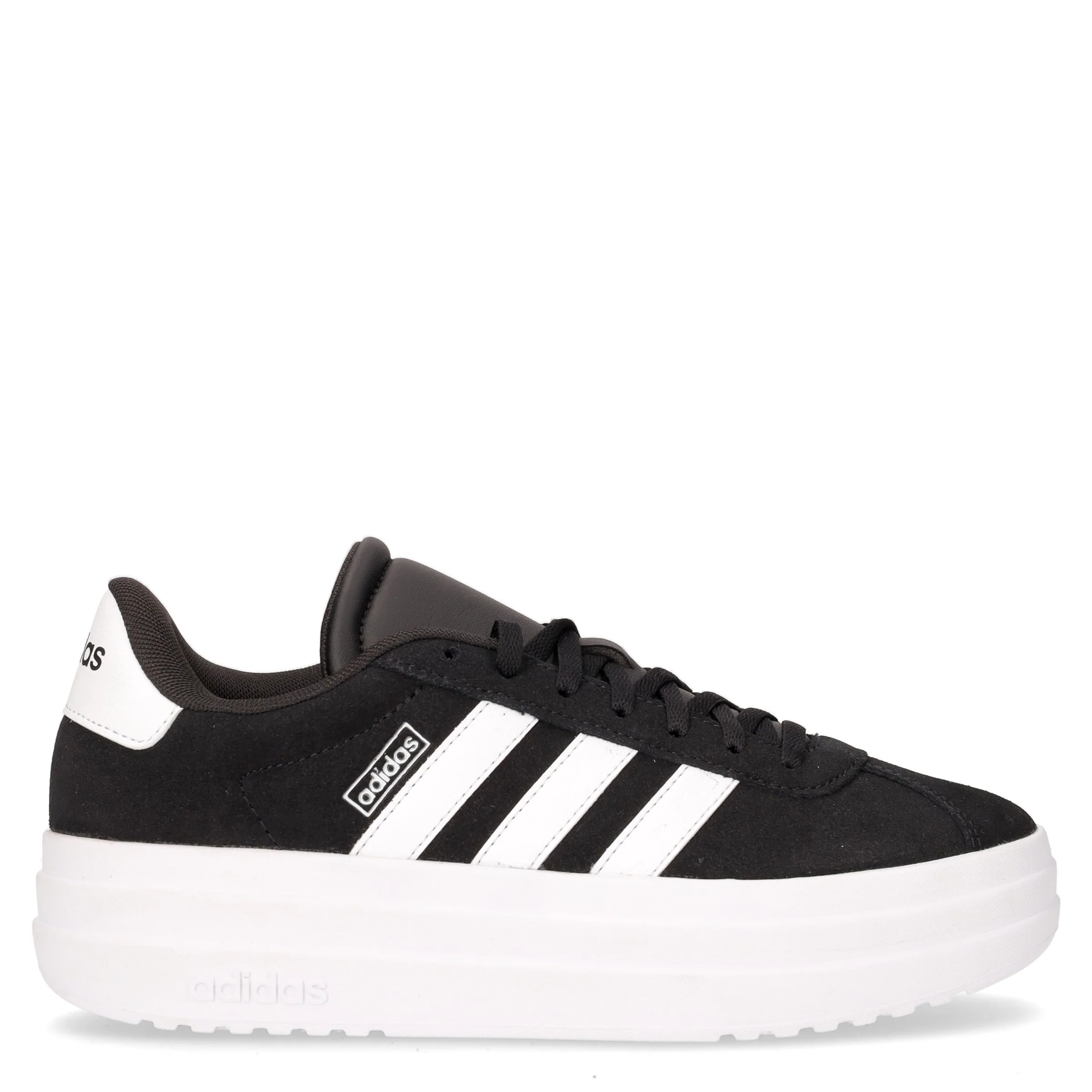 Vl Court Bold sneaker ragazza in pelle nero bianco