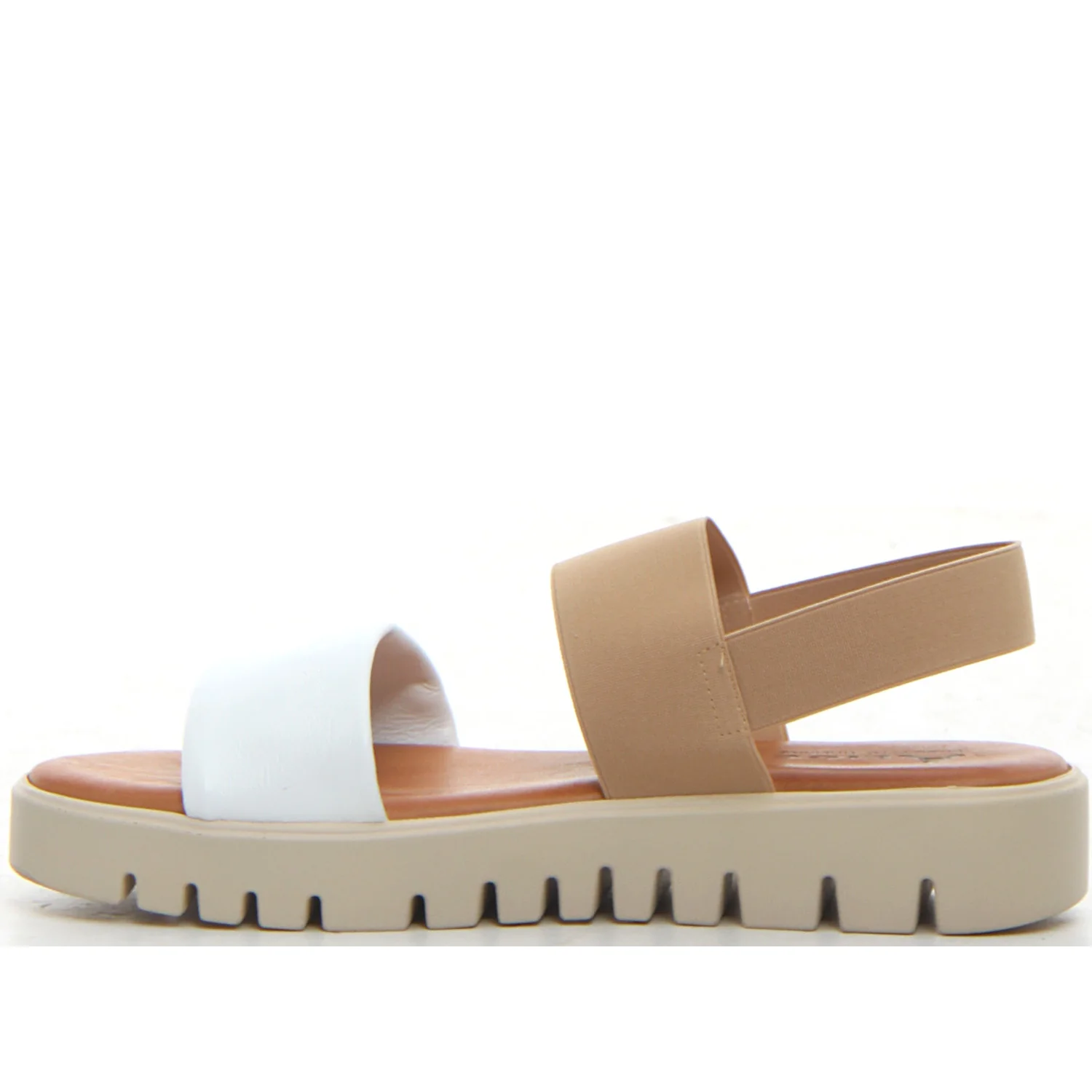 Sandalo bianco beige - Image 2