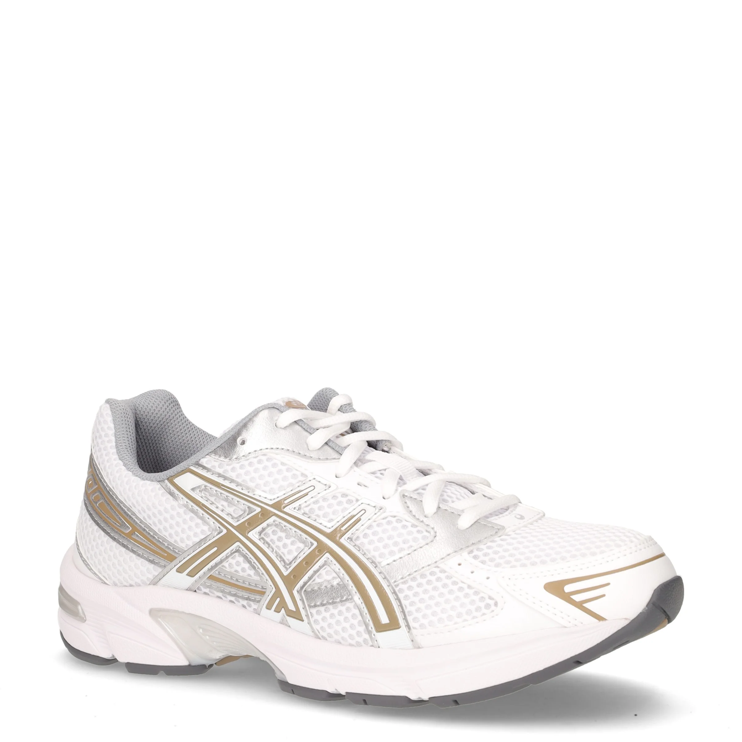 Gel 1130 scarpa da running in tessuto ed ecopelle bianco pepe - Image 2