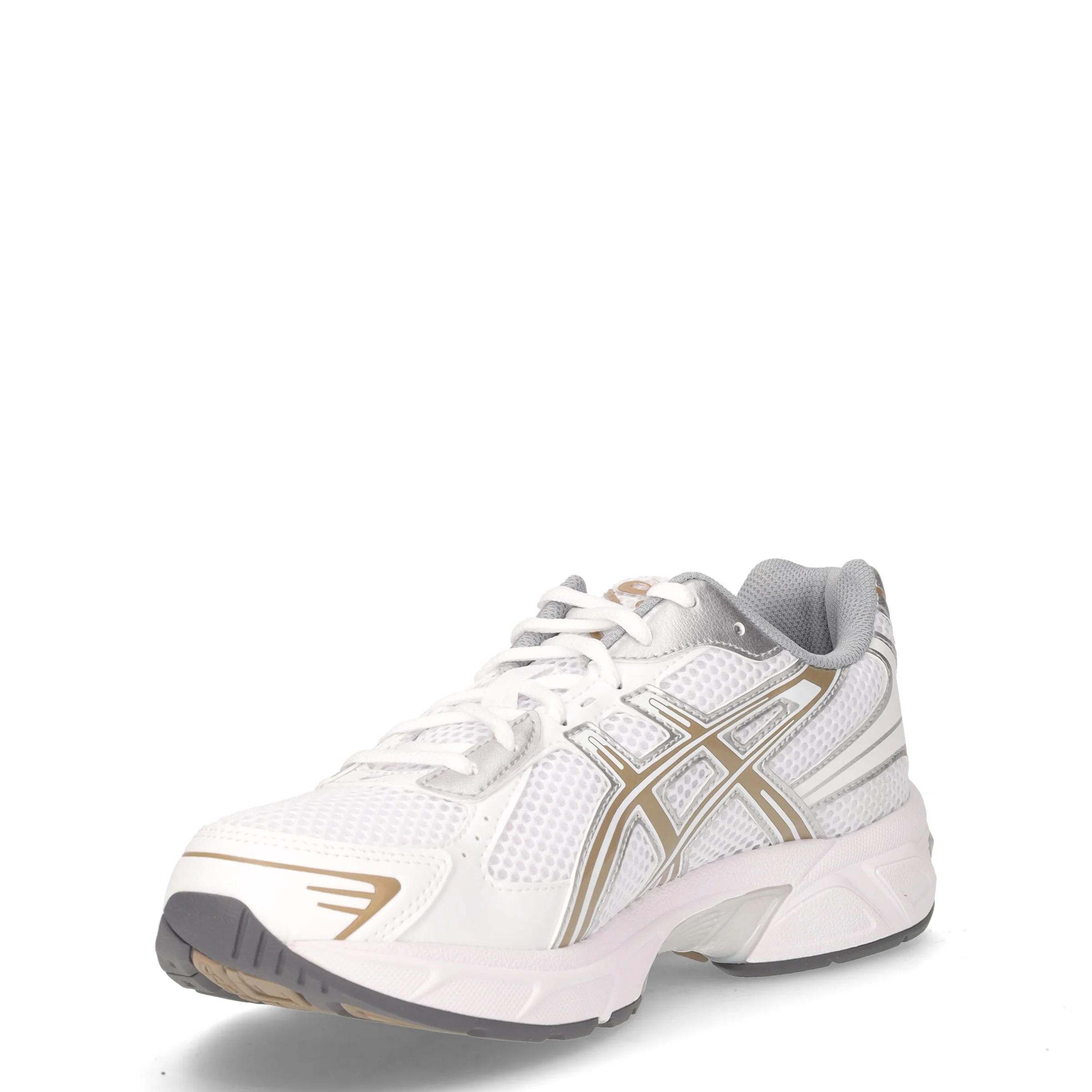 Gel 1130 scarpa da running in tessuto ed ecopelle bianco pepe - Image 3