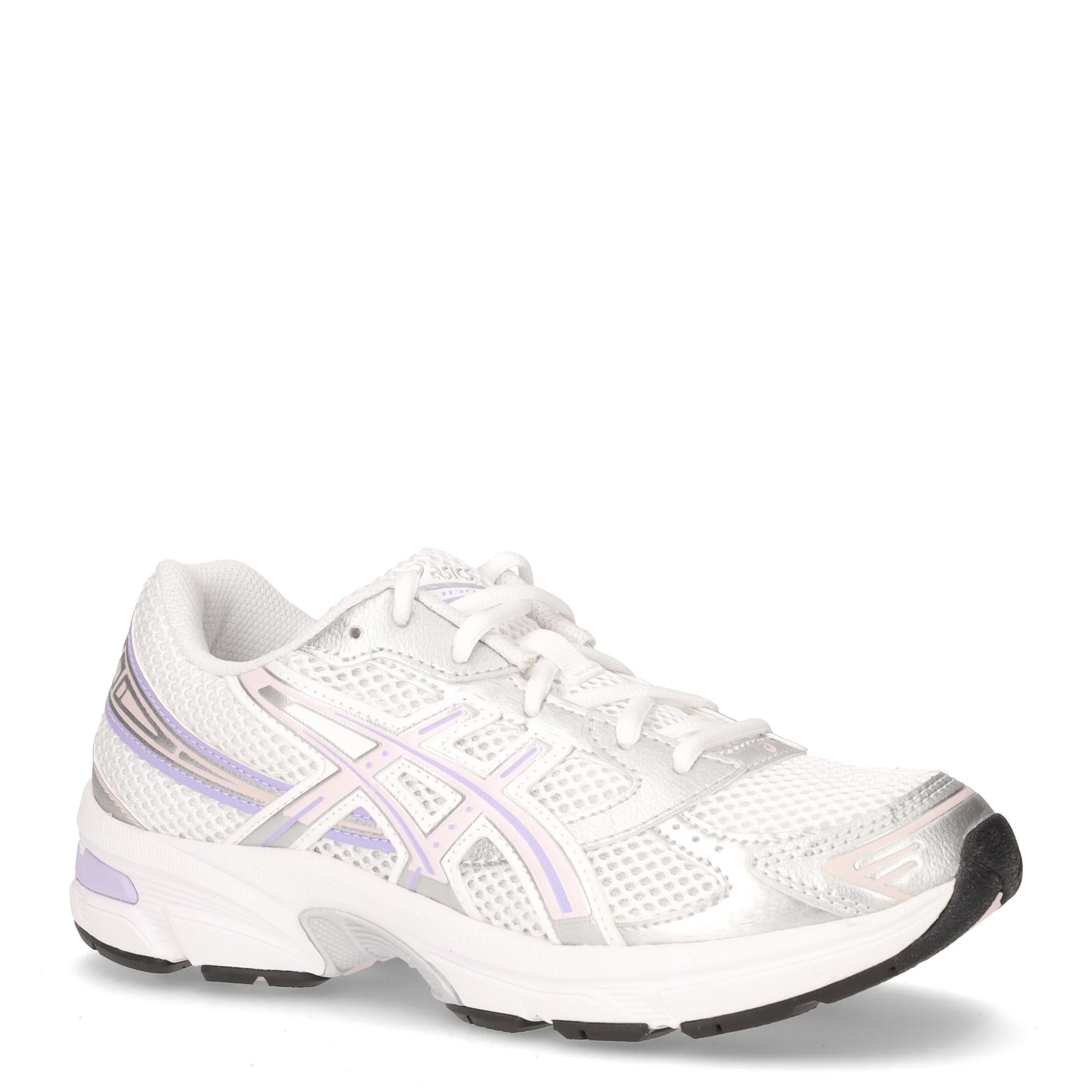 Gel 1130 scarpa da running ragazza bianco argento rosa - Image 2