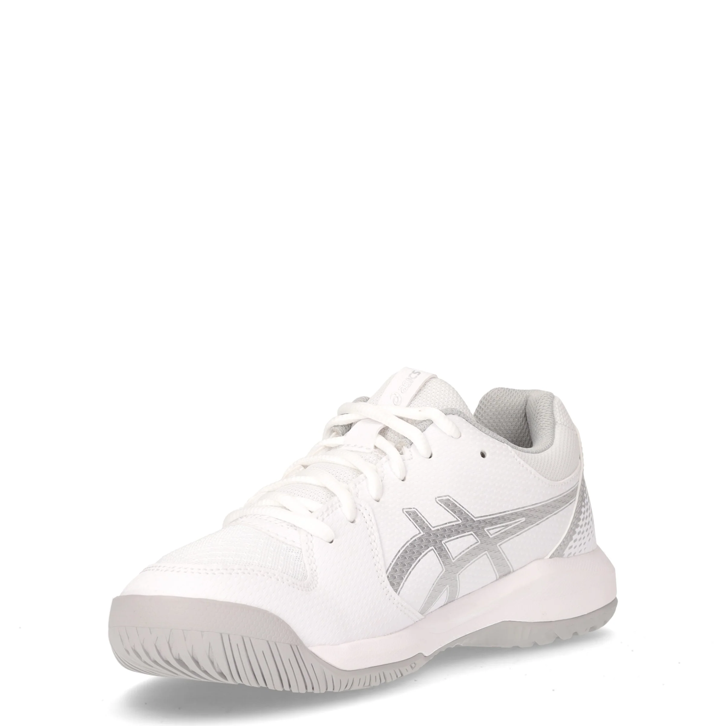 Gel-Dedicate 8 scarpa da tennis in ecopelle bianco argento - Image 3