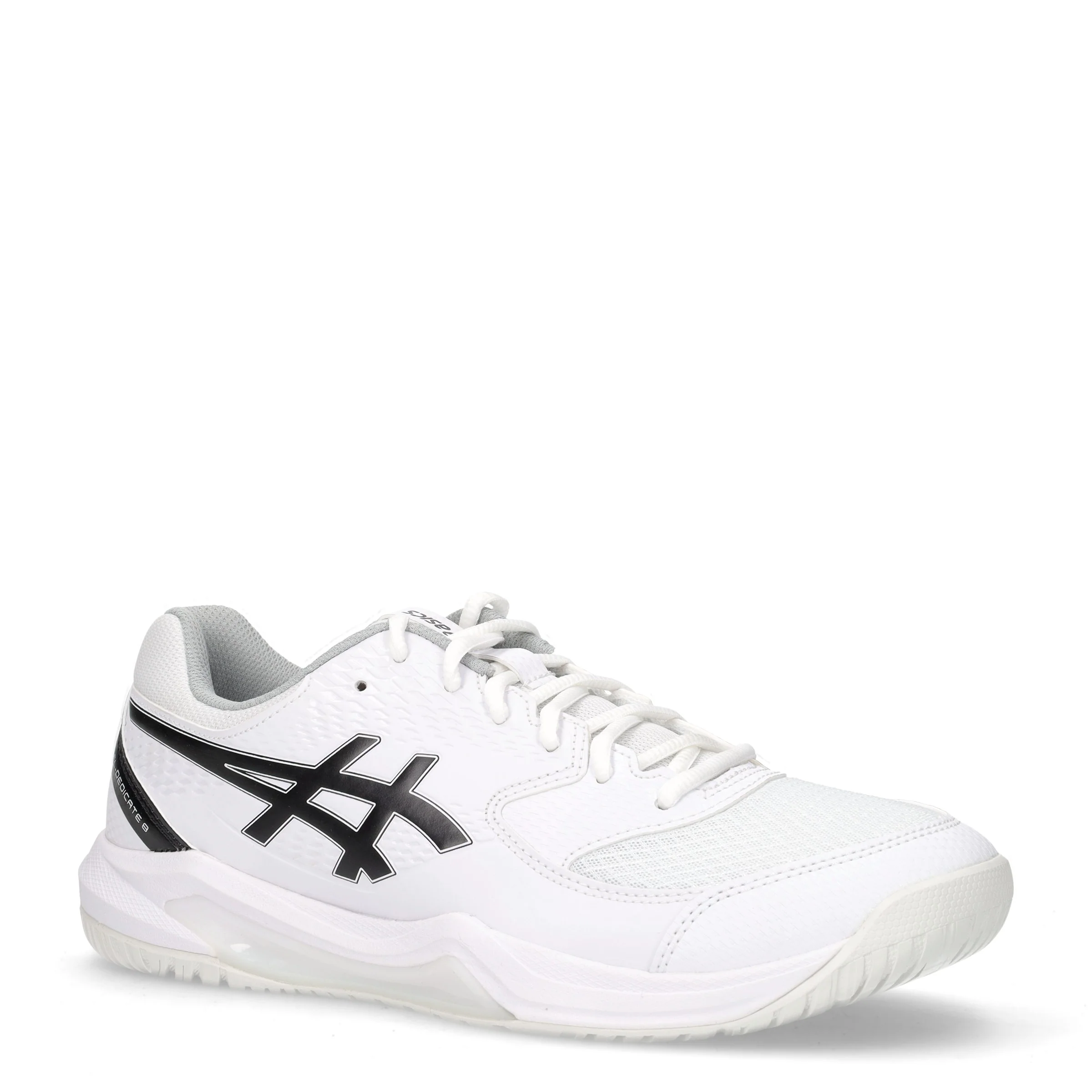 Gel-Dedicate 8 scarpa da tennis in ecopelle bianco nero - Image 2