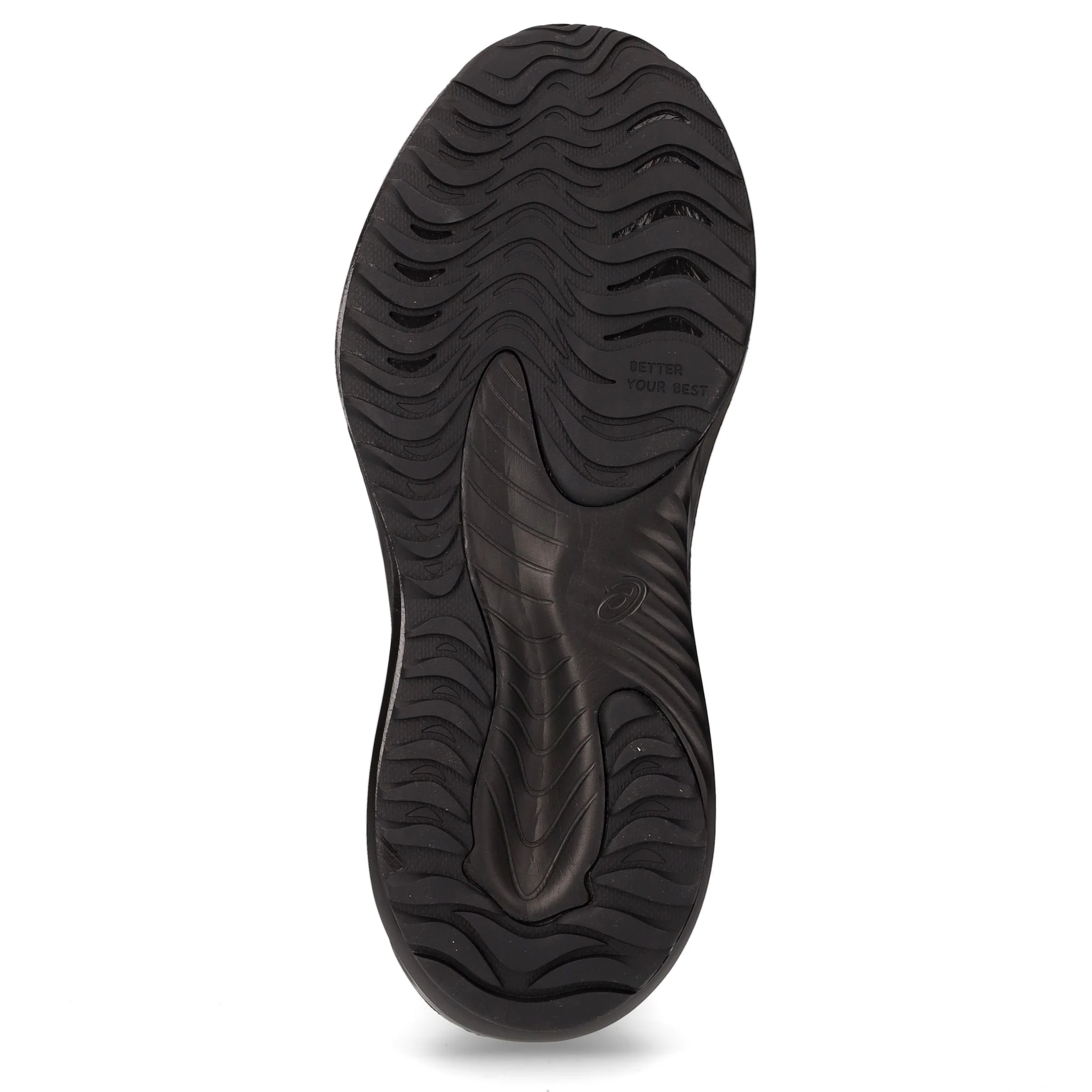 Gel-Noosa tri 16 GS scarpa da running ragazzo in mesh nero bianco - Image 4