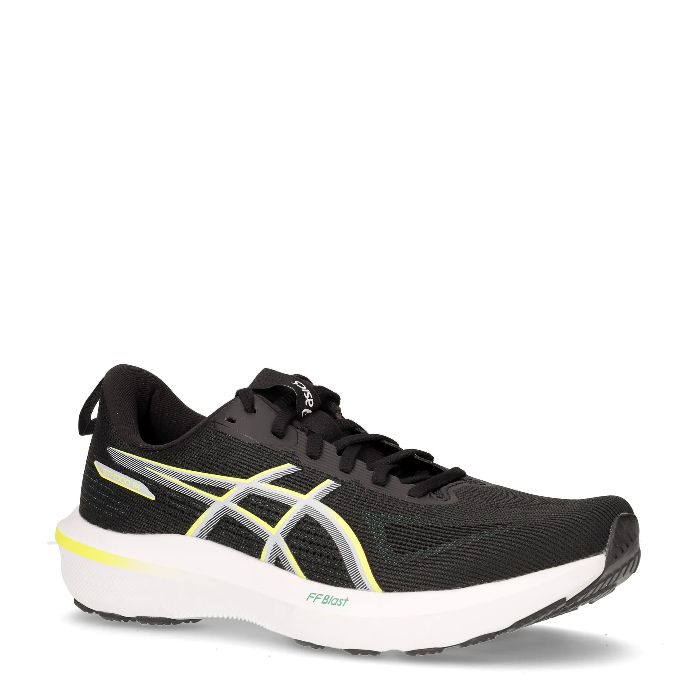 GT-1000 14 scarpa da running in mesh jacquard nero limone - Image 2