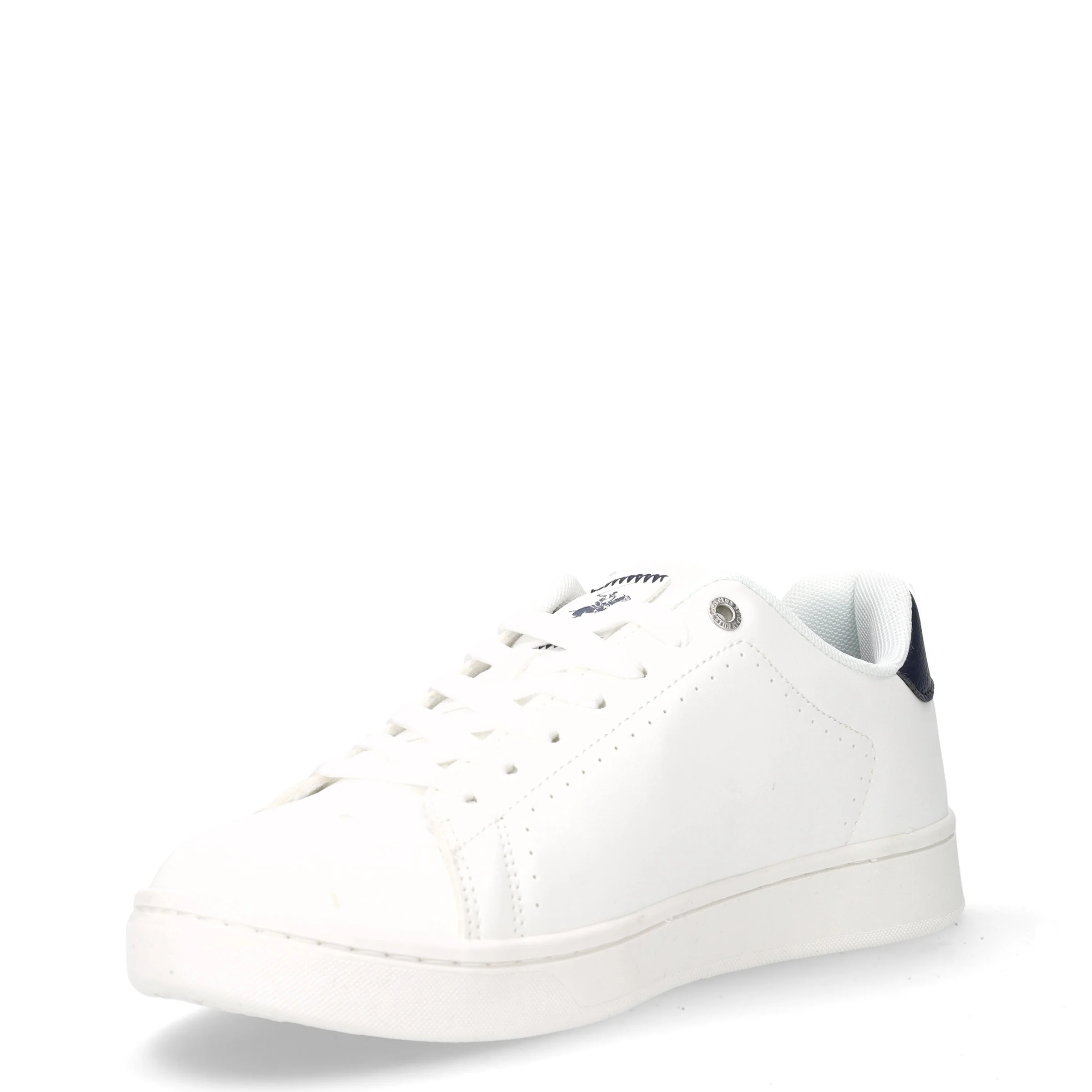 Sneaker in ecopelle bianco blu - Image 3
