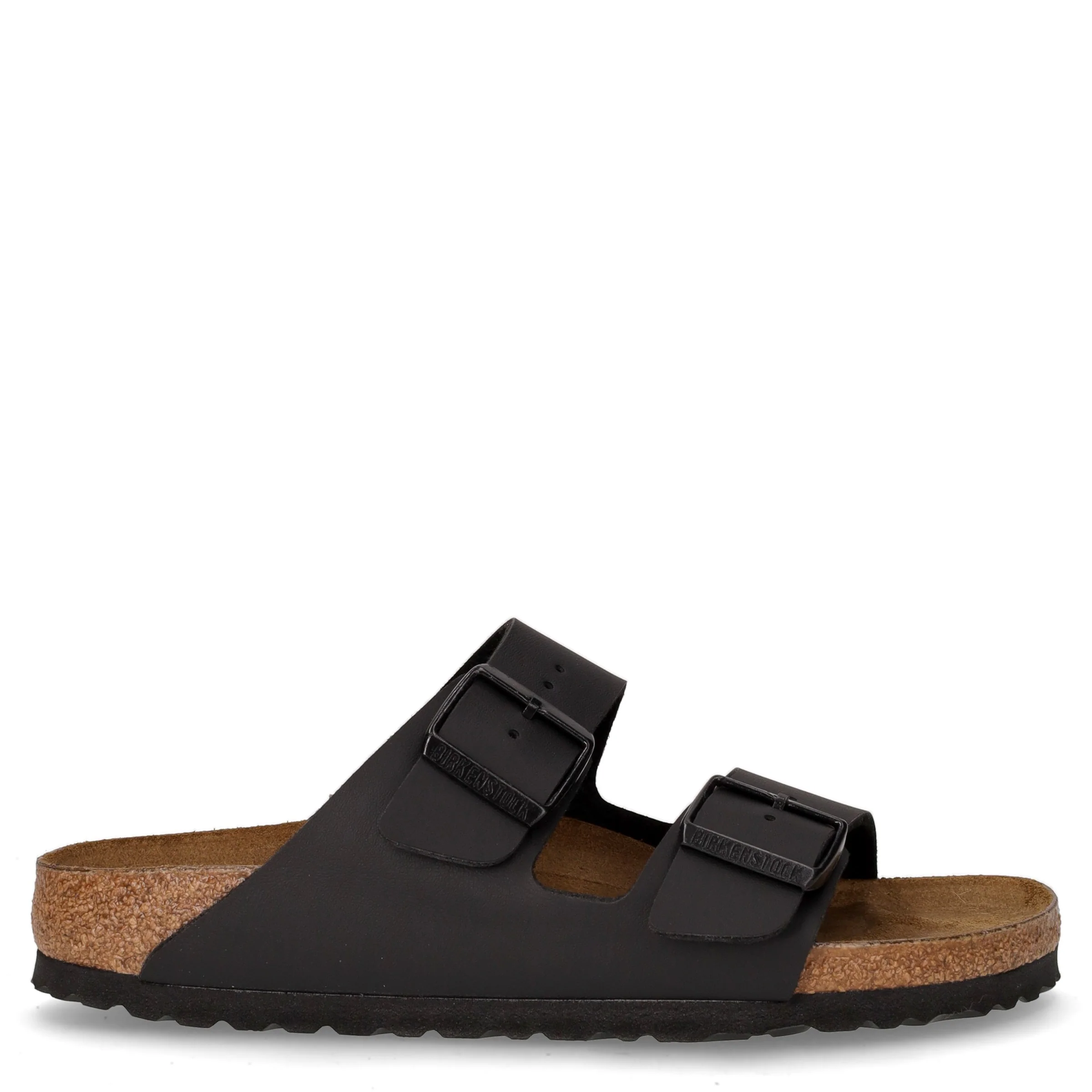 Arizona ciabatta in pelle nero
