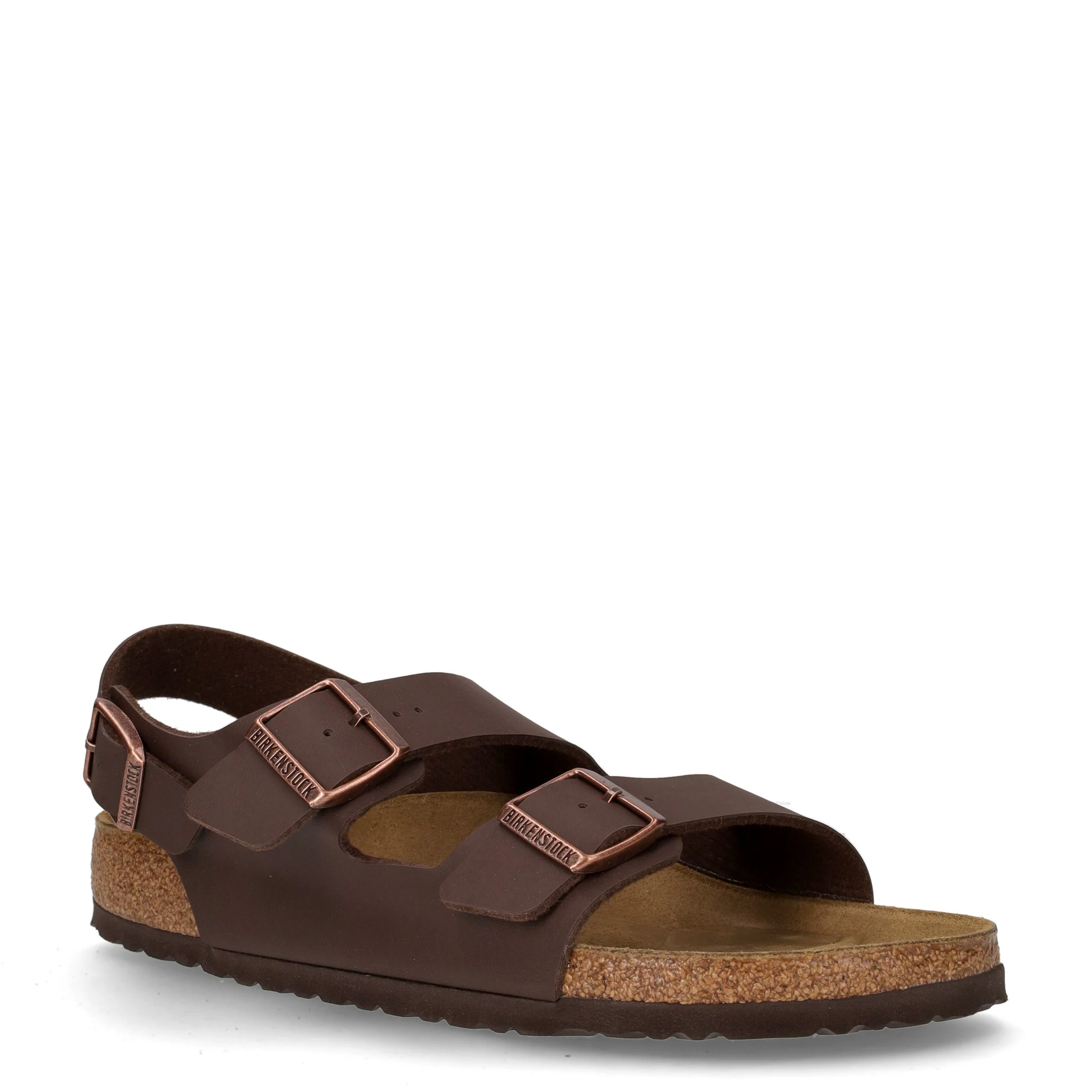 Milano sandalo in pelle marrone scuro - Image 2