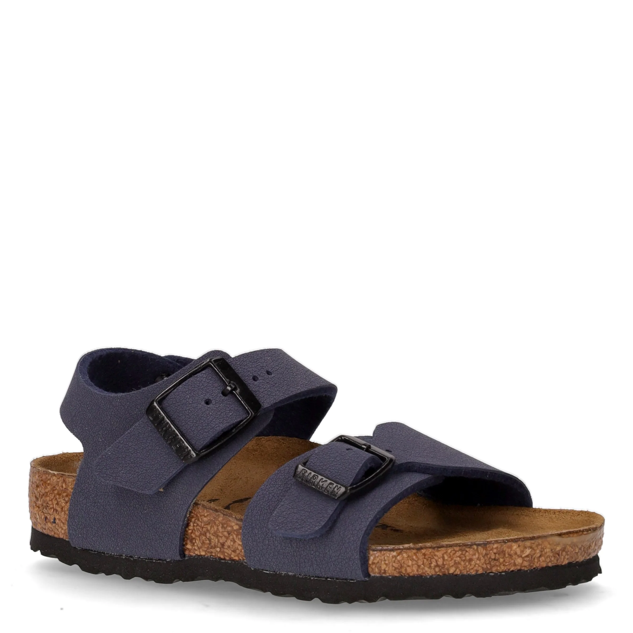 New York sandalo in pelle bambino navy - Image 2