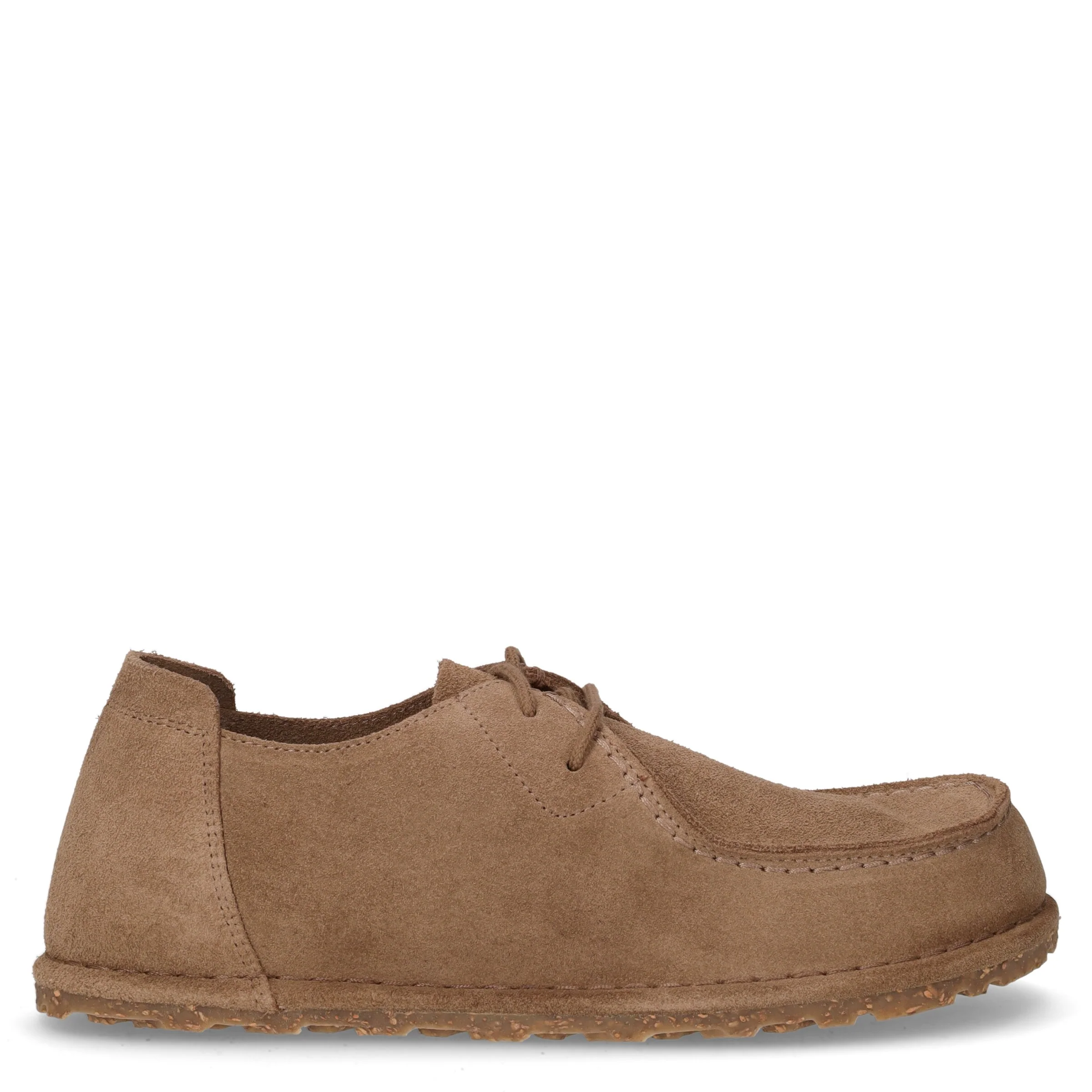 Utti lace sneaker in pelle grigio taupe