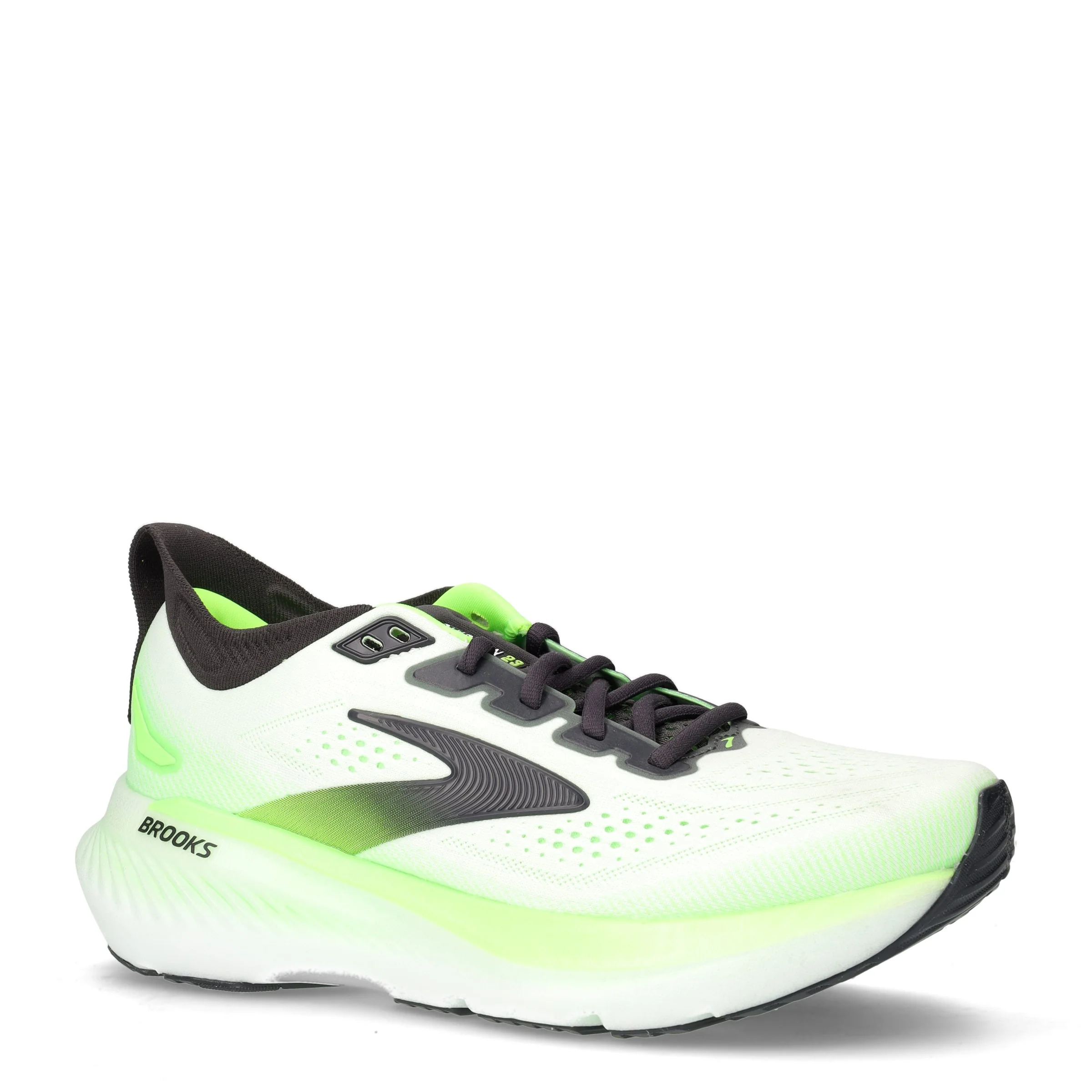 Glycerin 23 scarpa da running in tessuto bianco verde fluo - Image 2