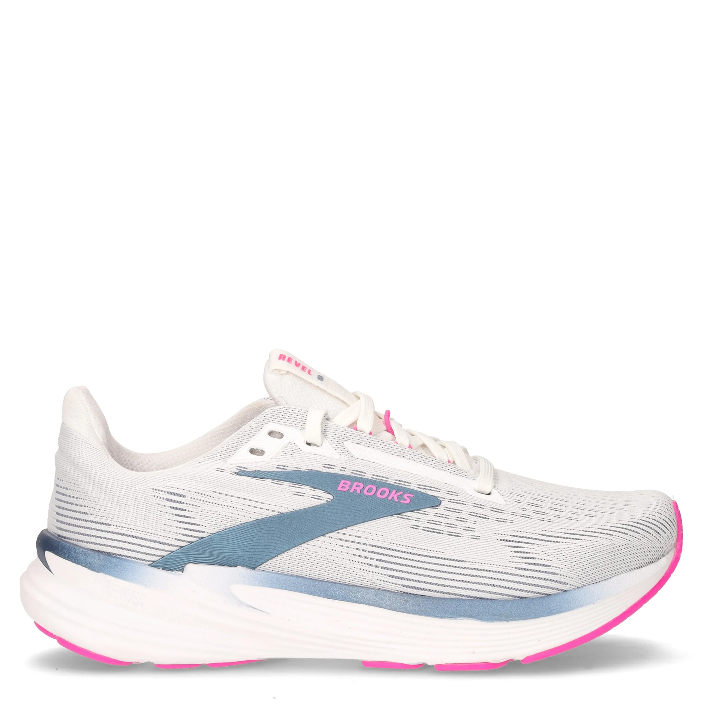 Revel 8 scarpa da running in mesh bianco blu