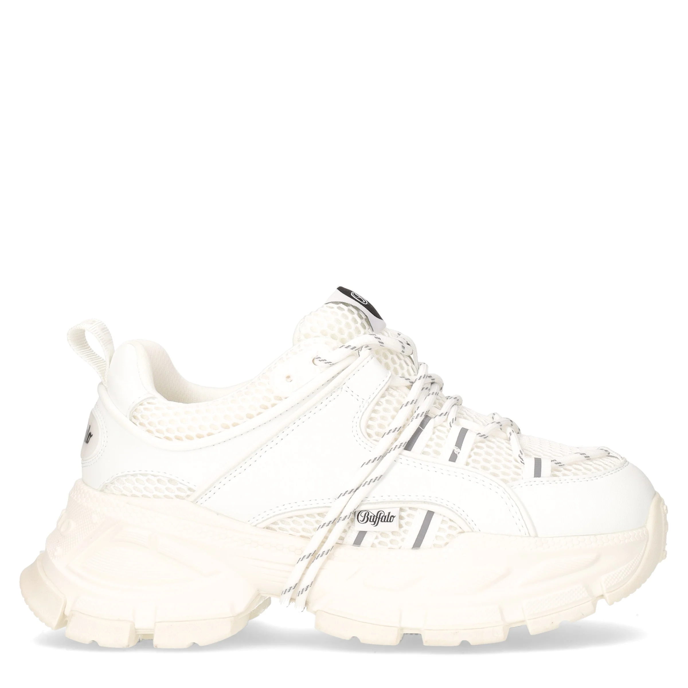 Saturn Lace sneaker con zeppa bianco