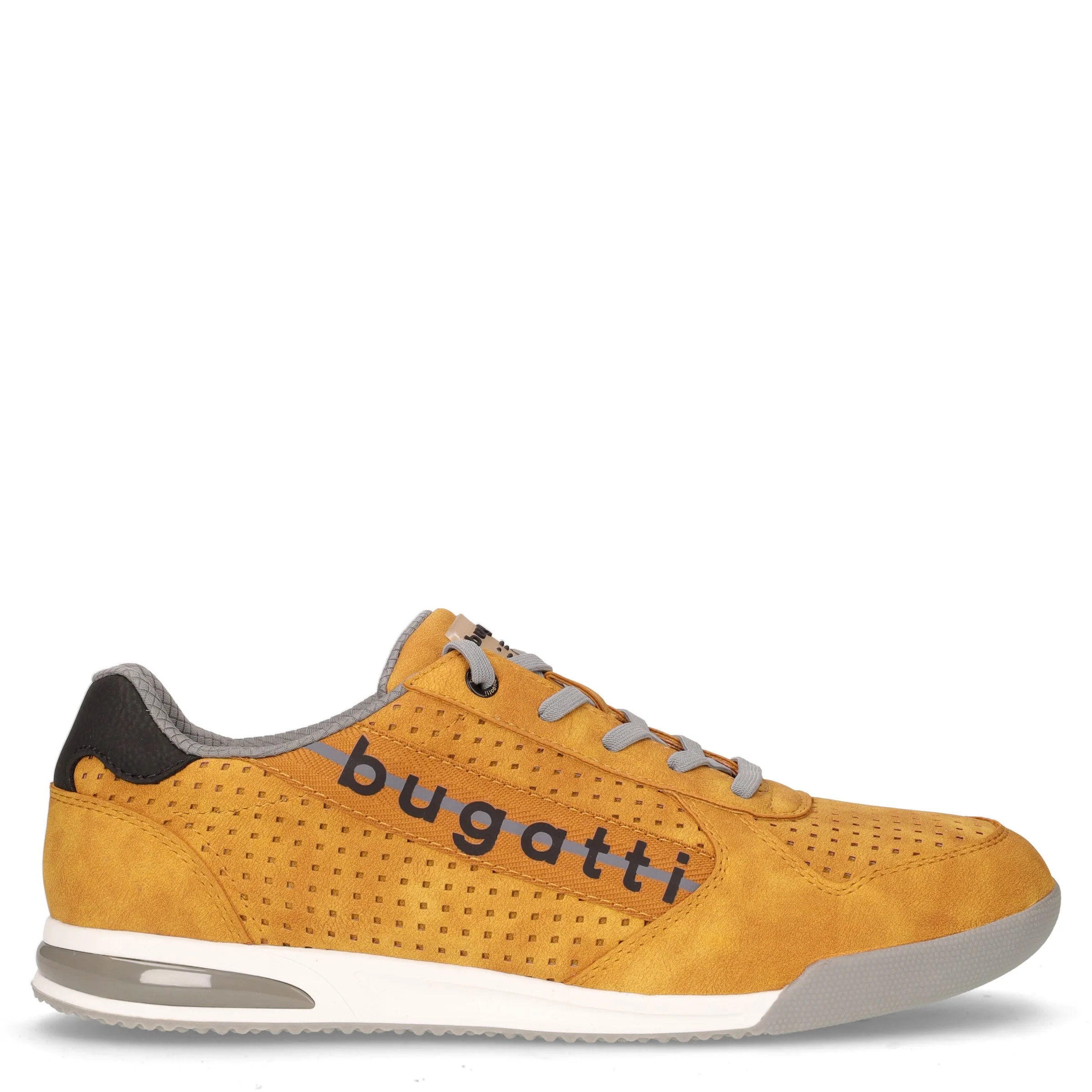 Sneaker in ecopelle giallo