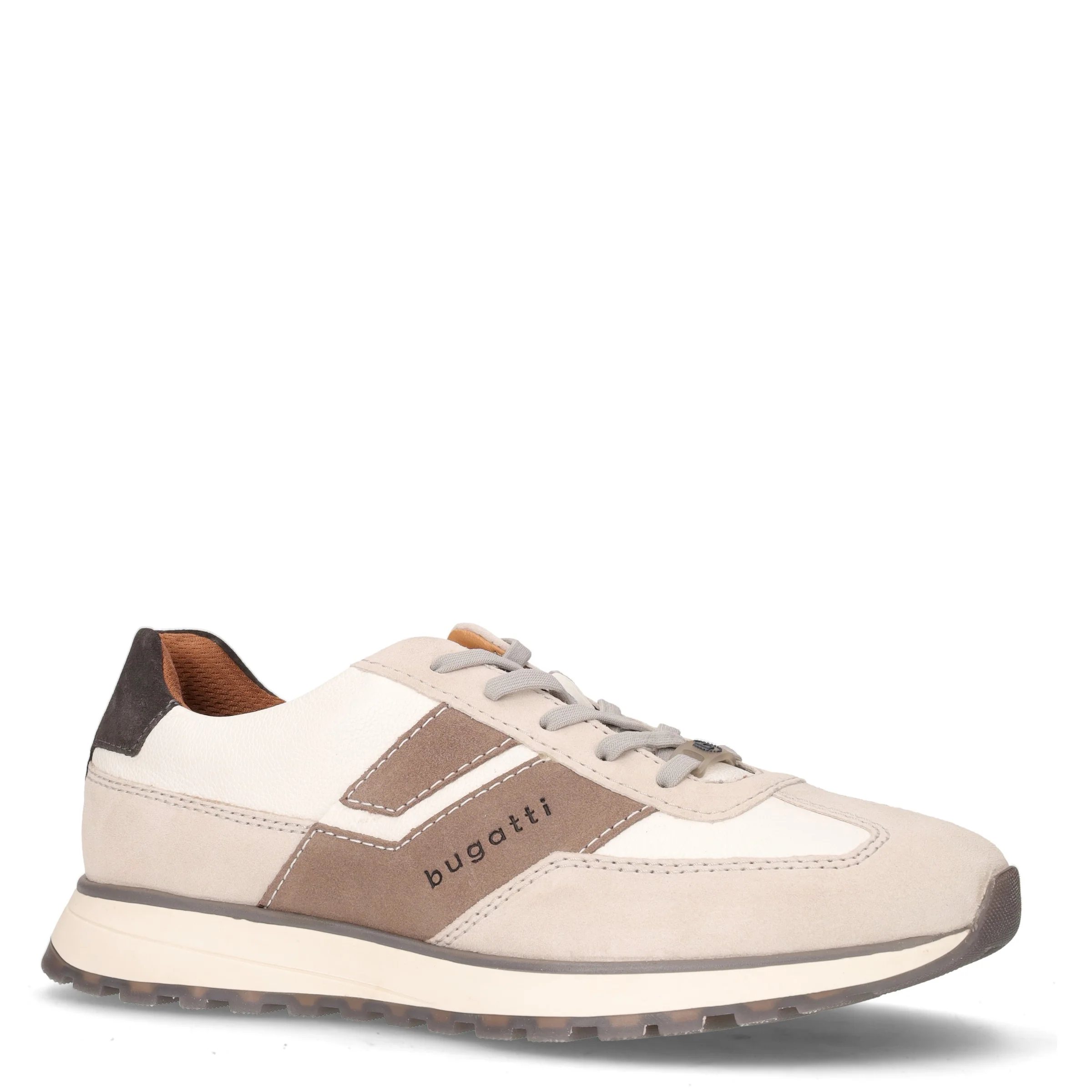 Sneaker in pelle grigio chiaro bianco - Image 2