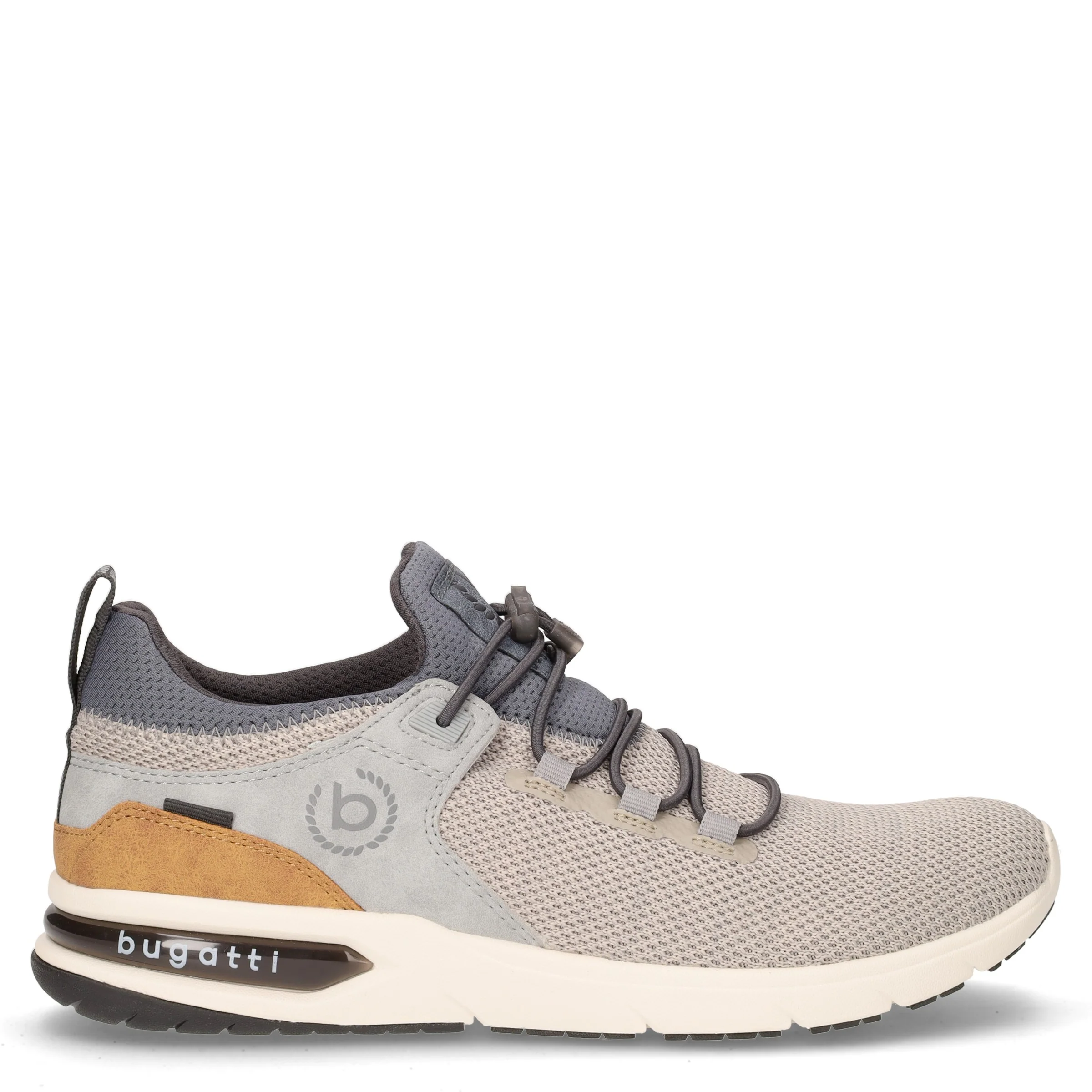 Sneaker in tessuto grigio beige