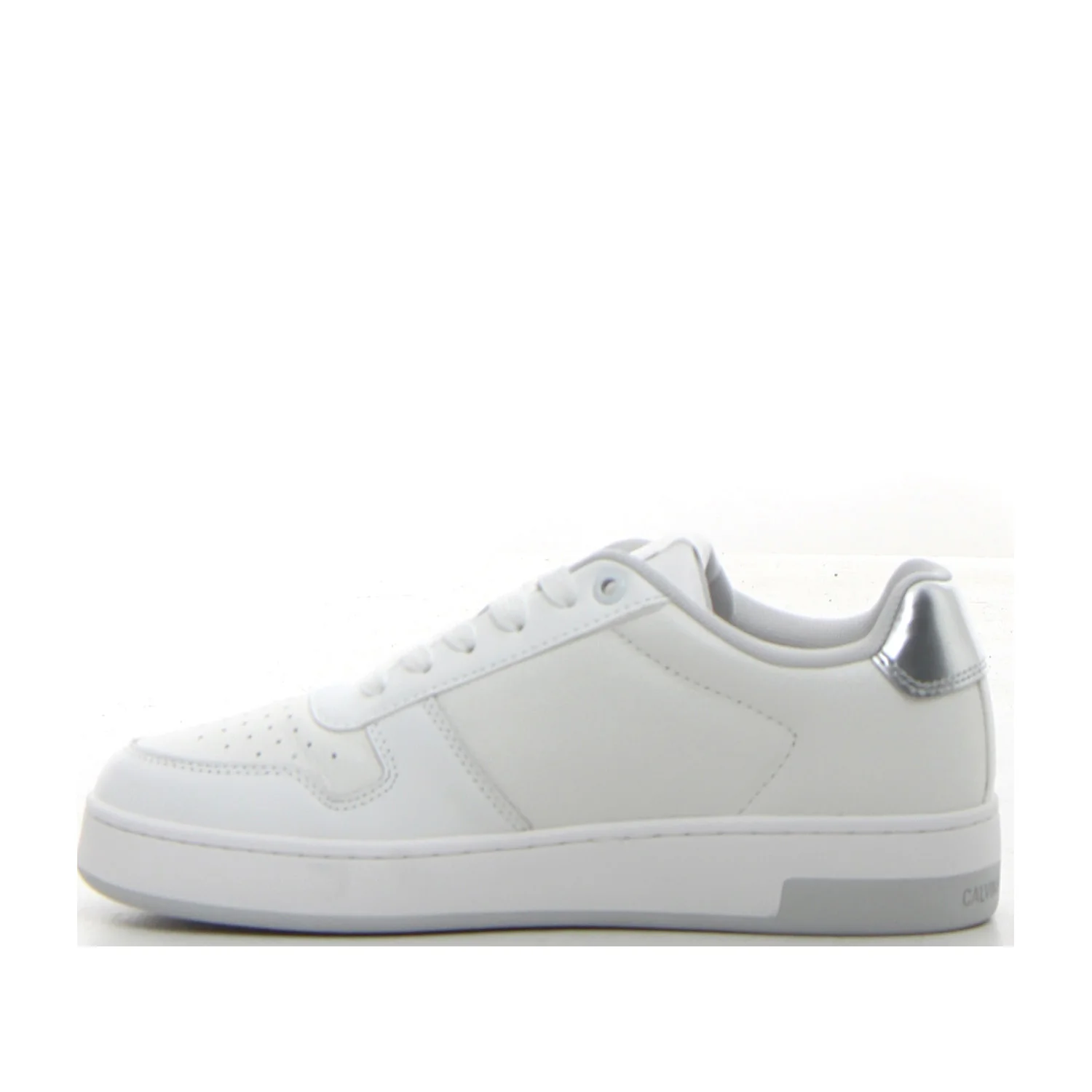 Basket cupsole low sneaker bright white silver - Image 2