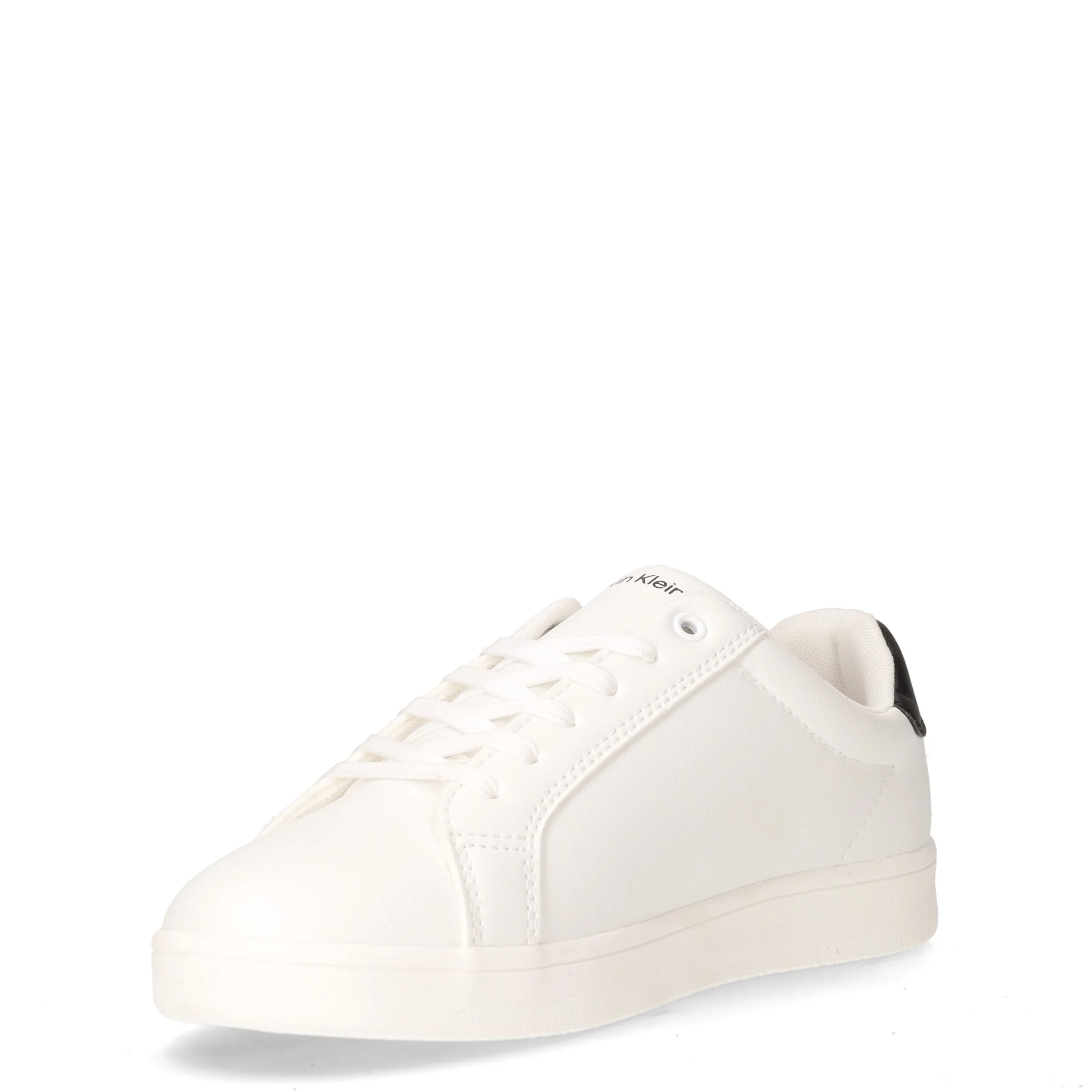 Sneaker bambino in ecopelle bianco nero - Image 3